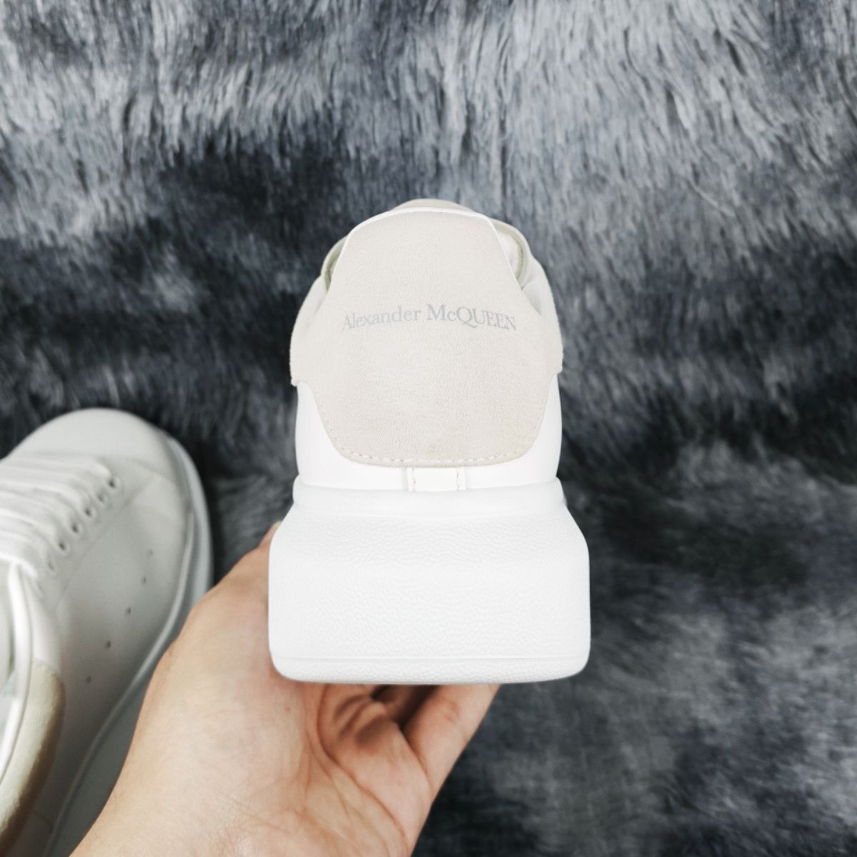Alexander McQueen Alexander McQueen Leather Oversized Sneakers US 8 Size US 8 / EU 41 - 14 Thumbnail