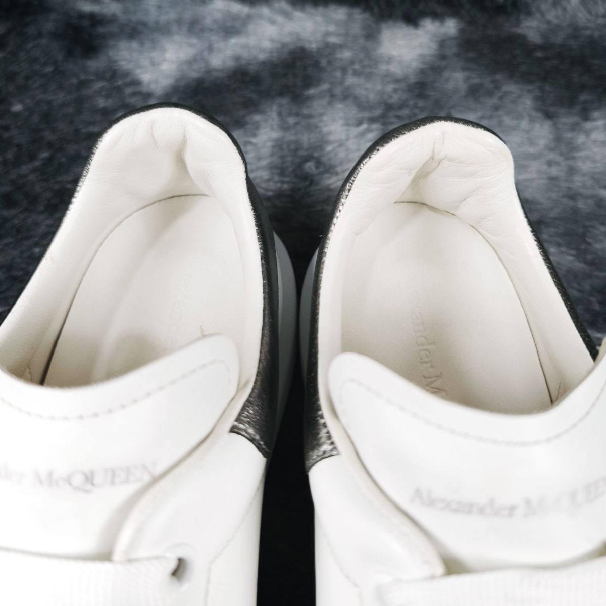 Alexander McQueen Alexander McQueen Oversized Metallic Heel Sneakers 41 Size US 8 / EU 41 - 14 Thumbnail