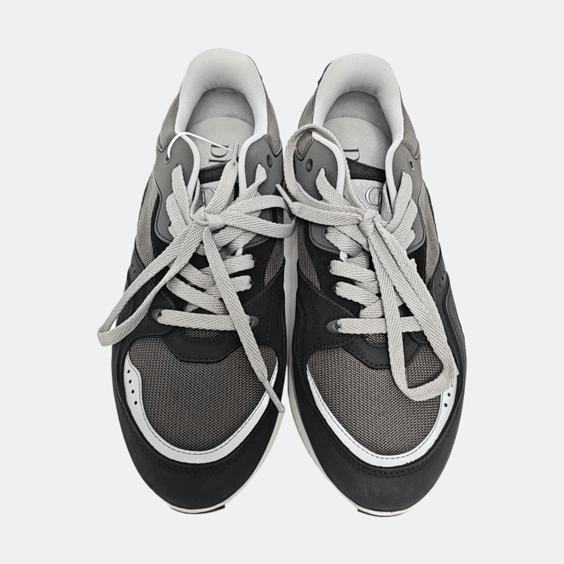 Dior Dior Homme Black Mesh & Leather Low Sneakers EU 42 Size US 9 / EU 42 - 4 Thumbnail