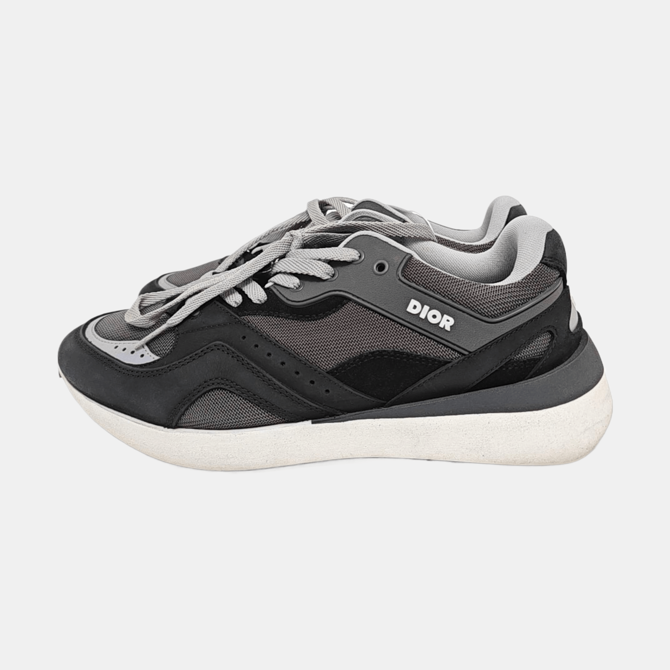 Dior Dior Homme Black Mesh & Leather Low Sneakers EU 42 Size US 9 / EU 42 - 7 Thumbnail