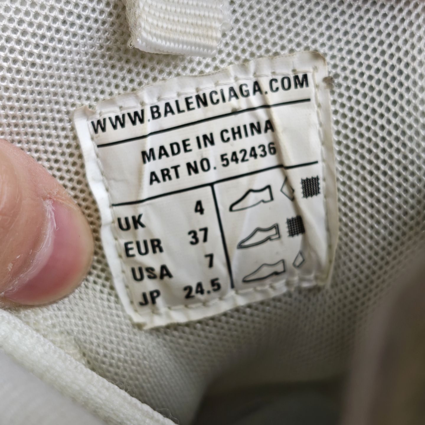 Balenciaga Balenciaga Track Low-Top Sneakers 37 Size US 7 / IT 37 - 7 Thumbnail
