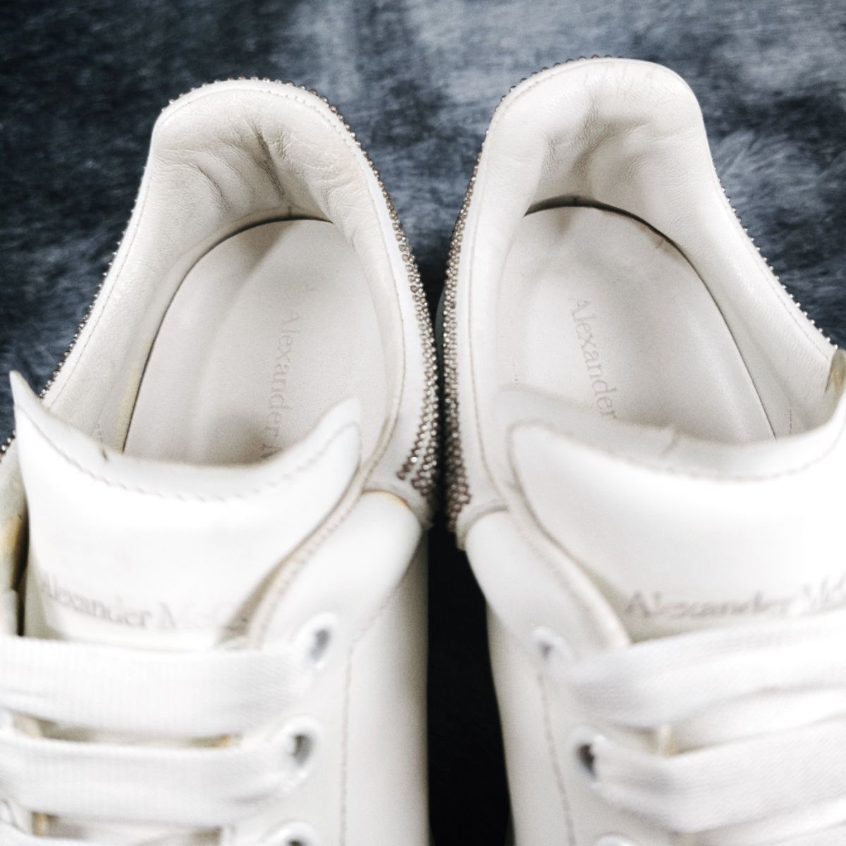 Alexander McQueen Alexander McQueen Studded Heel Oversized Sneakers 41 Size US 8 / EU 41 - 14 Thumbnail
