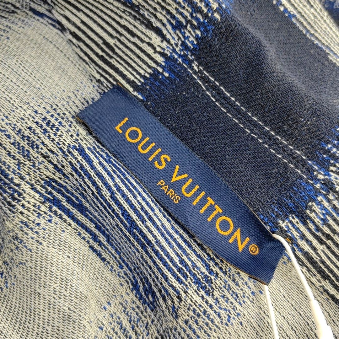 Louis Vuitton Louis Vuitton Damier Check Wool Light Jacket L Size US L / EU 52-54 / 3 - 6 Thumbnail