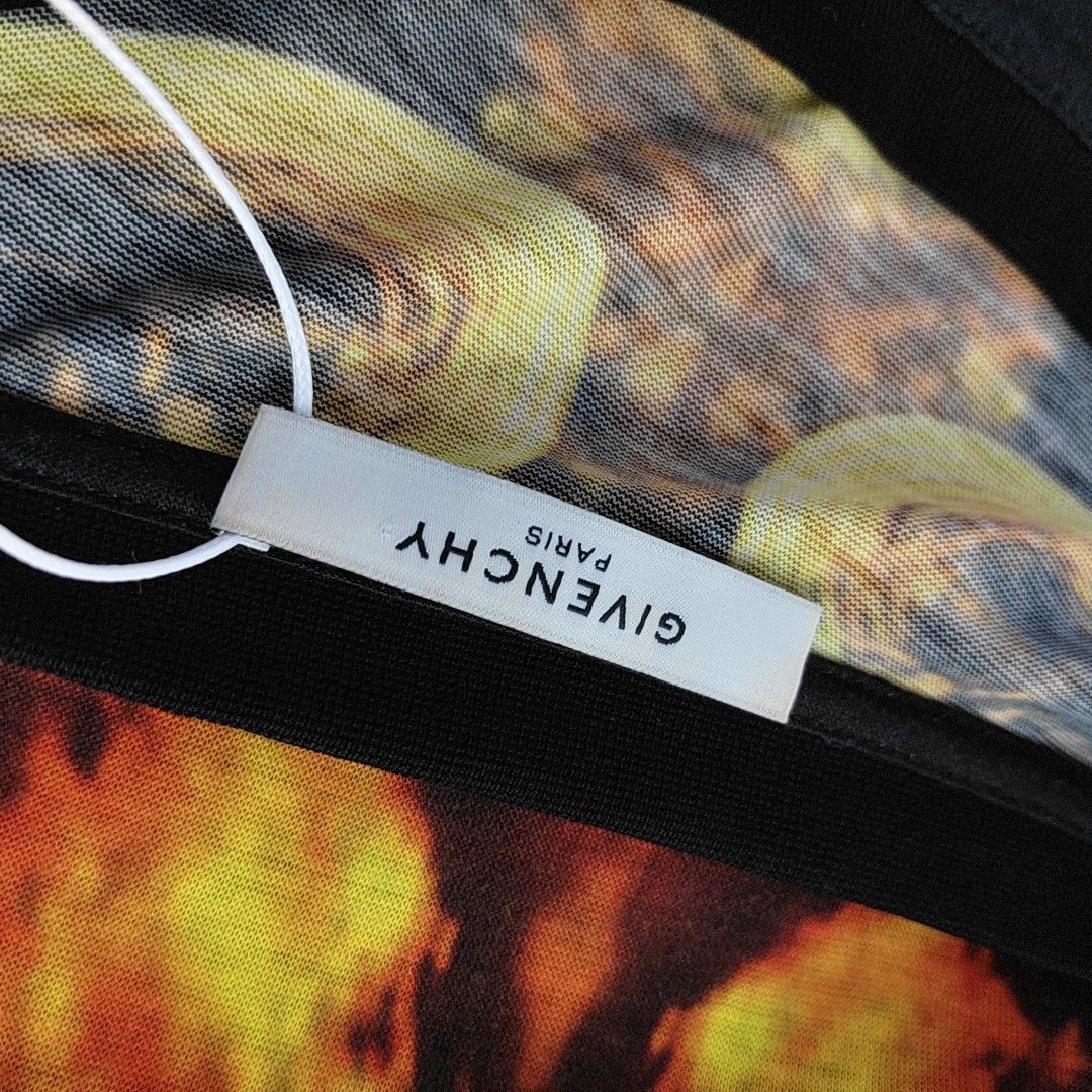 Givenchy Givenchy Flame Graphic Face Print T-Shirt S Size US S / EU 44-46 / 1 - 7 Thumbnail