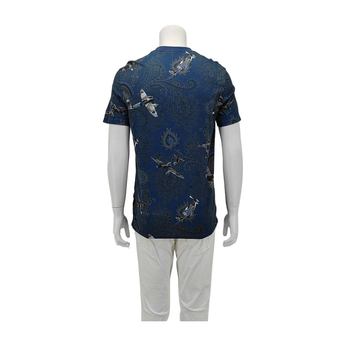 Givenchy Givenchy Paisley Airplane Print T-Shirt M Size US M / EU 48-50 / 2 - 3 Thumbnail