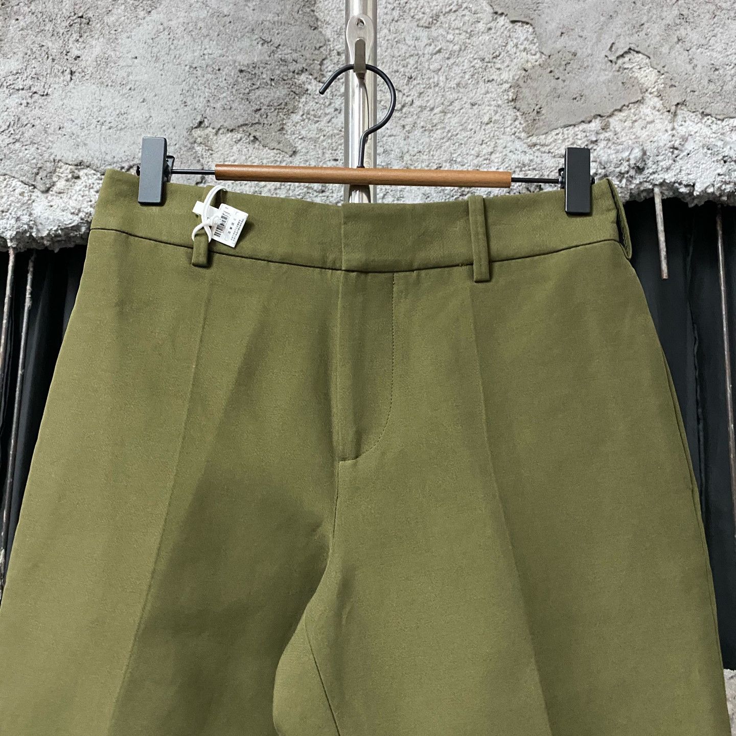 Marni MARNI Olive Cotton Chino Shorts Size 29 Size US 29 - 4 Thumbnail