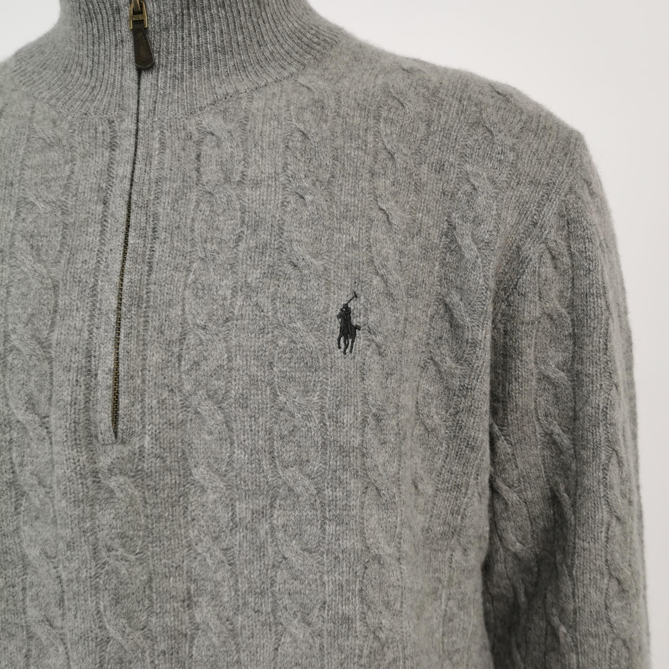 Polo Ralph Lauren Polo Ralph Lauren Wool Cashmere Cable Knit Sweater XL Size US XL / EU 56 / 4 - 4 Thumbnail