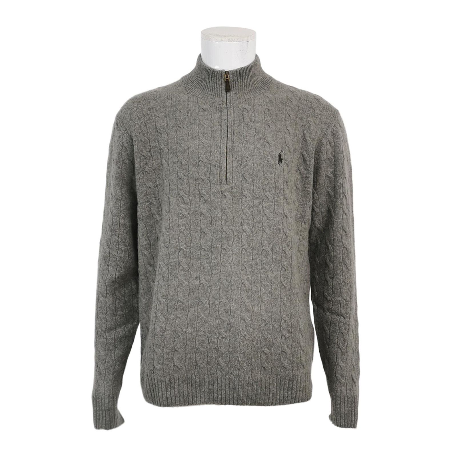 Polo Ralph Lauren Polo Ralph Lauren Wool Cashmere Cable Knit Sweater XL Size US XL / EU 56 / 4 - 2 Thumbnail