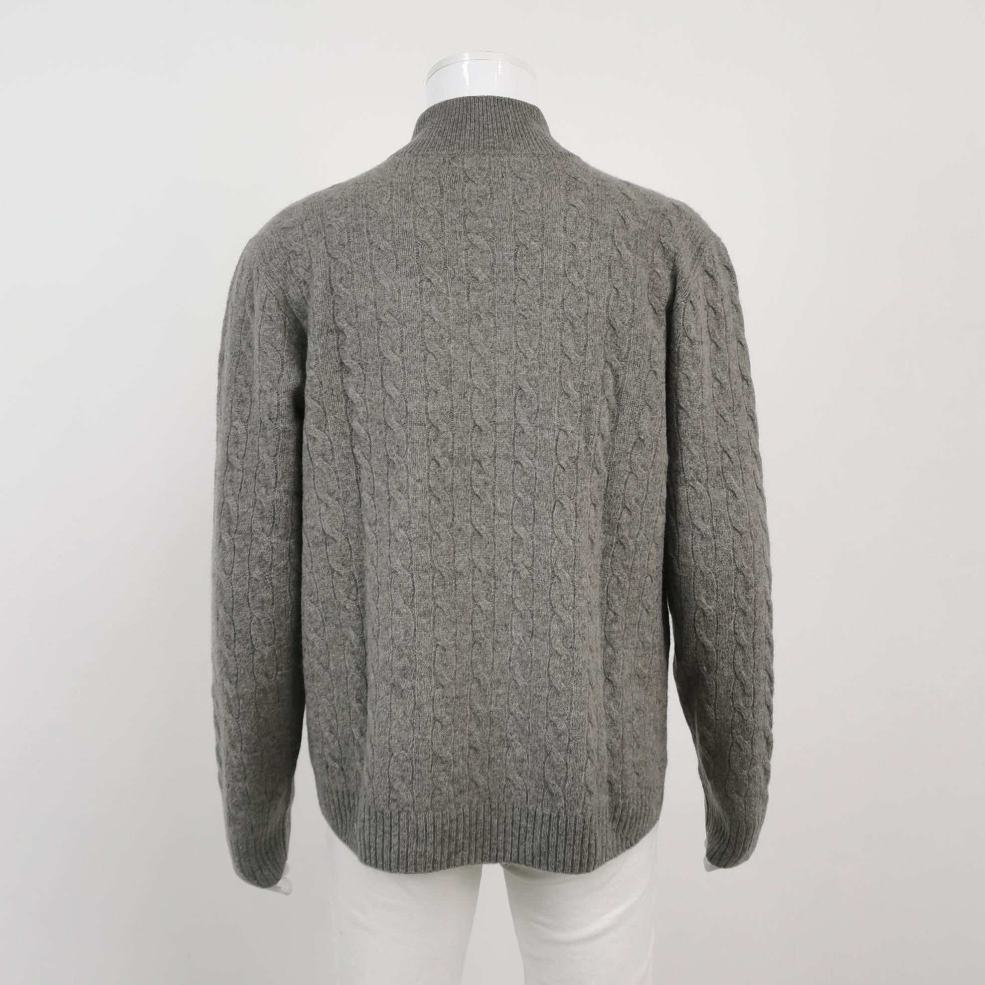 Polo Ralph Lauren Polo Ralph Lauren Wool Cashmere Cable Knit Sweater XL Size US XL / EU 56 / 4 - 3 Thumbnail