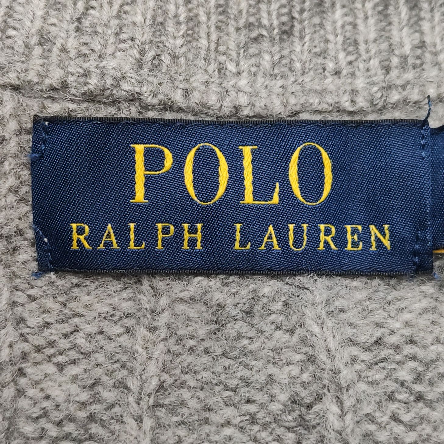 Polo Ralph Lauren Polo Ralph Lauren Cable Knit Half-Zip Sweater M Size US M / EU 48-50 / 2 - 7 Thumbnail