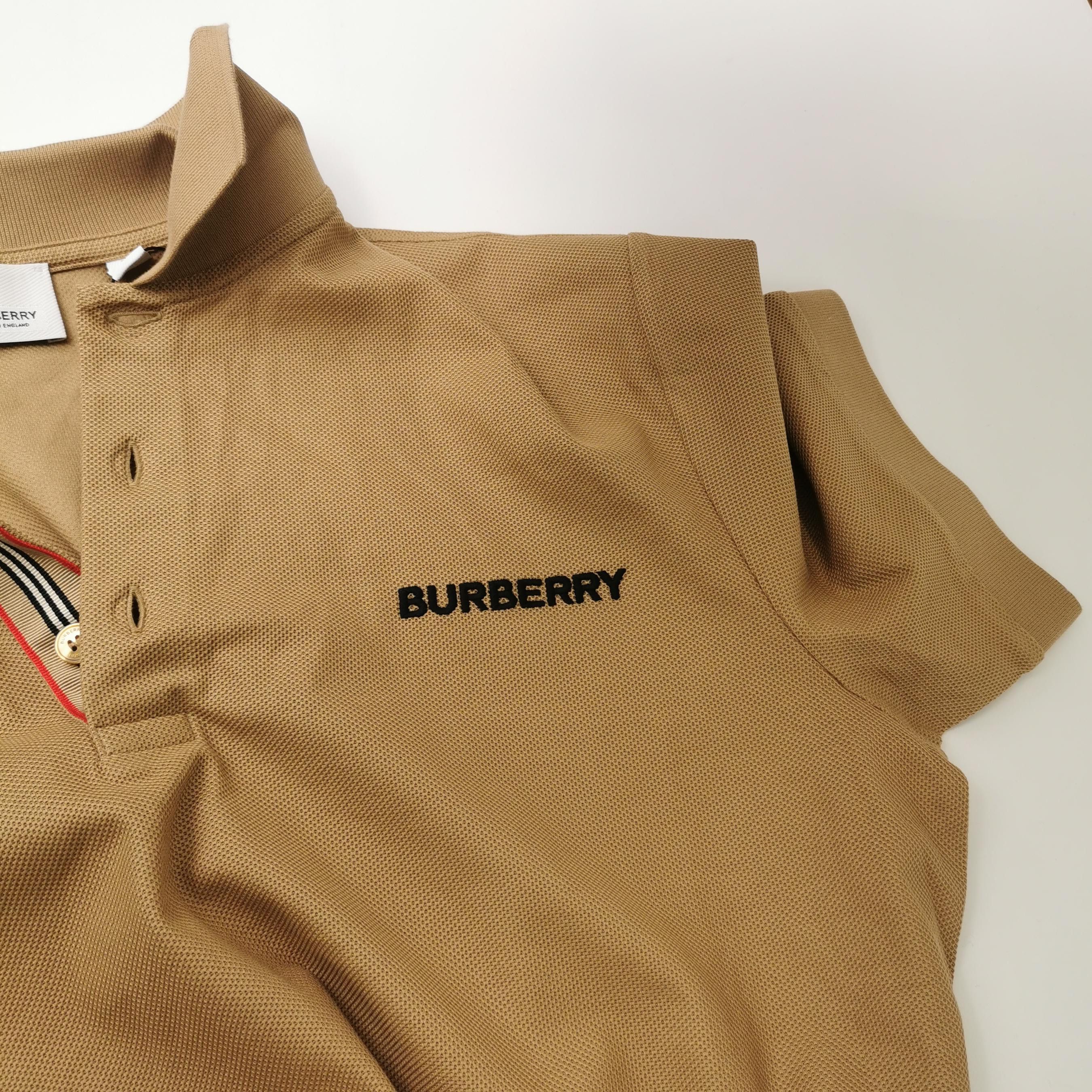 Burberry Burberry Logo Embroidered Polo Shirt Size M Size US M / EU 48-50 / 2 - 4 Thumbnail