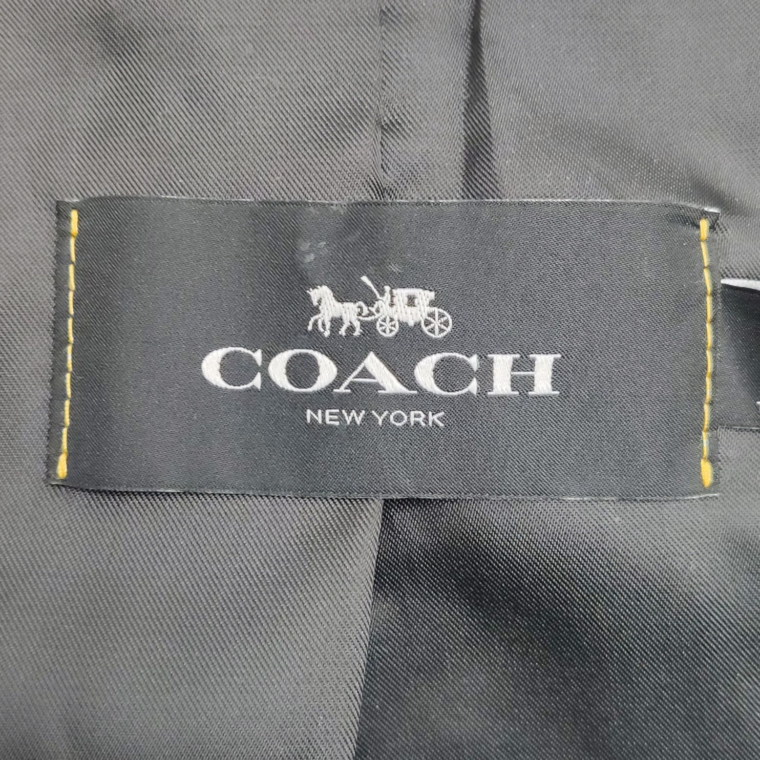 Coach Coach Khaki Cotton Blend Trench Coat XS Size US XS / EU 42 / 0 - 8 Thumbnail