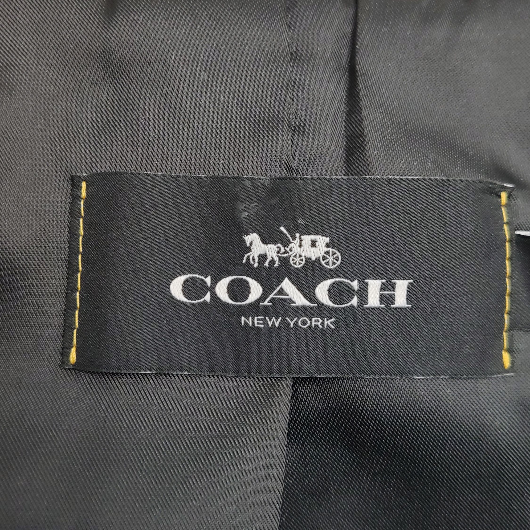 Coach Coach Khaki Cotton Blend Trench Coat XS Size US XS / EU 42 / 0 - 12 Thumbnail