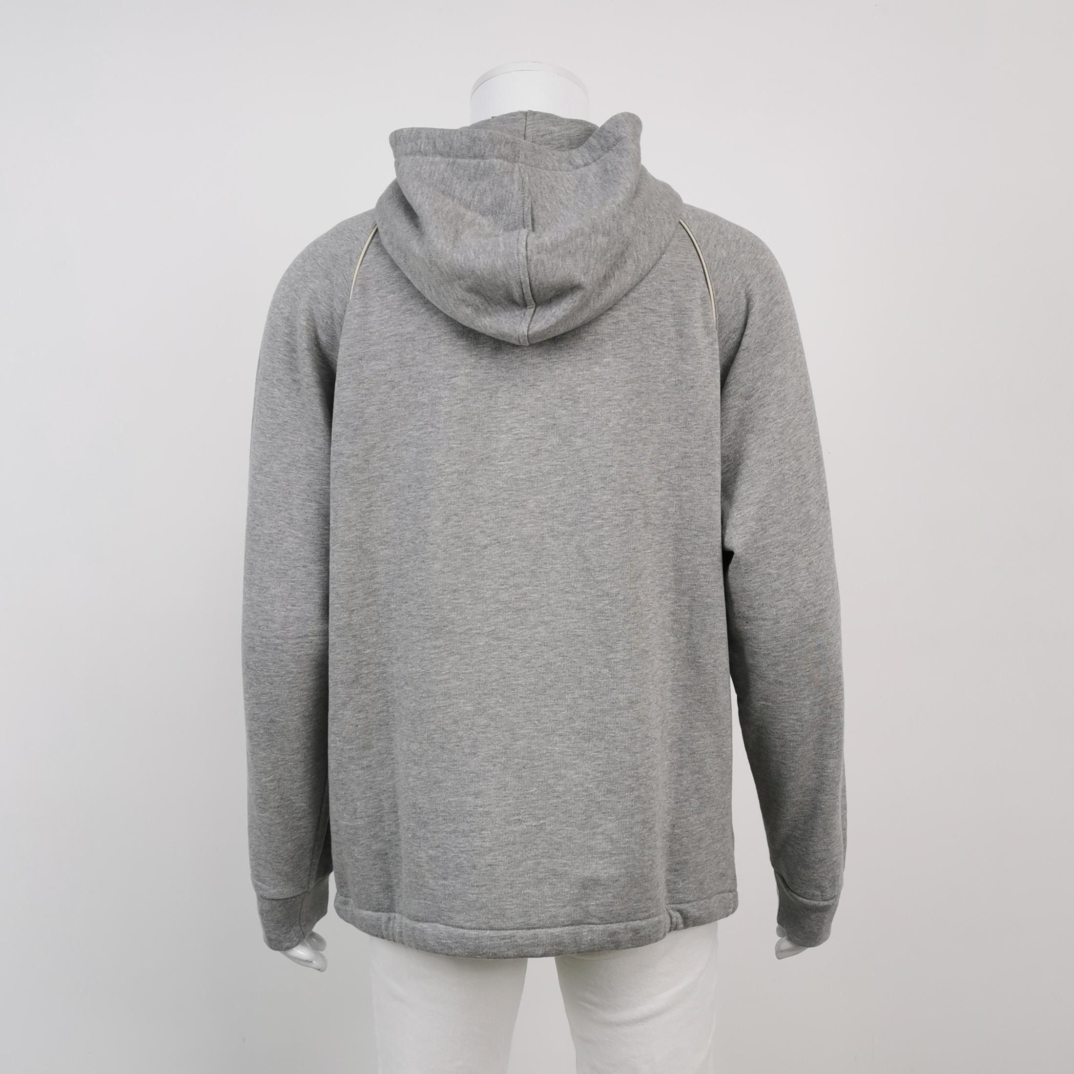 Gucci Gucci Stripe Logo Half-Zip Hoodie Size M Size US M / EU 48-50 / 2 - 3 Thumbnail