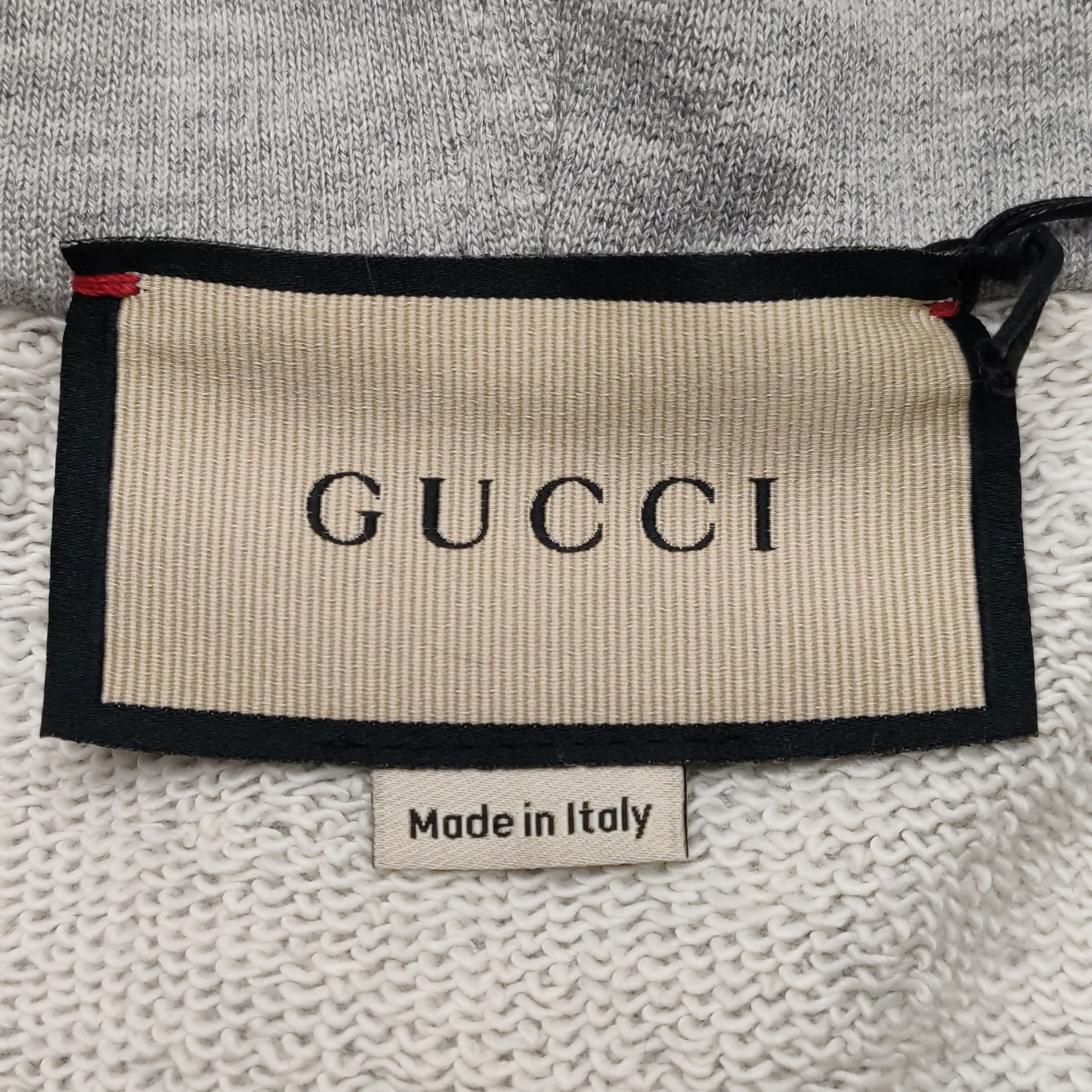 Gucci Gucci Stripe Logo Half-Zip Hoodie Size M Size US M / EU 48-50 / 2 - 5 Thumbnail