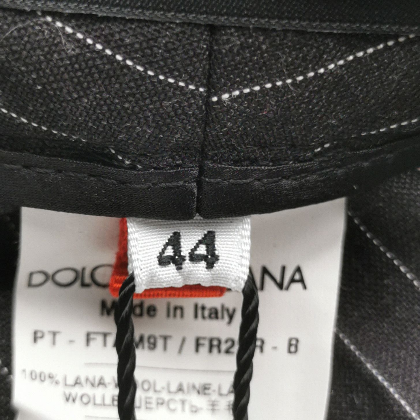 Dolce & Gabbana Dolce & Gabbana Pinstripe Wool Trousers EU 44 Size US 28 / EU 44 - 6 Thumbnail