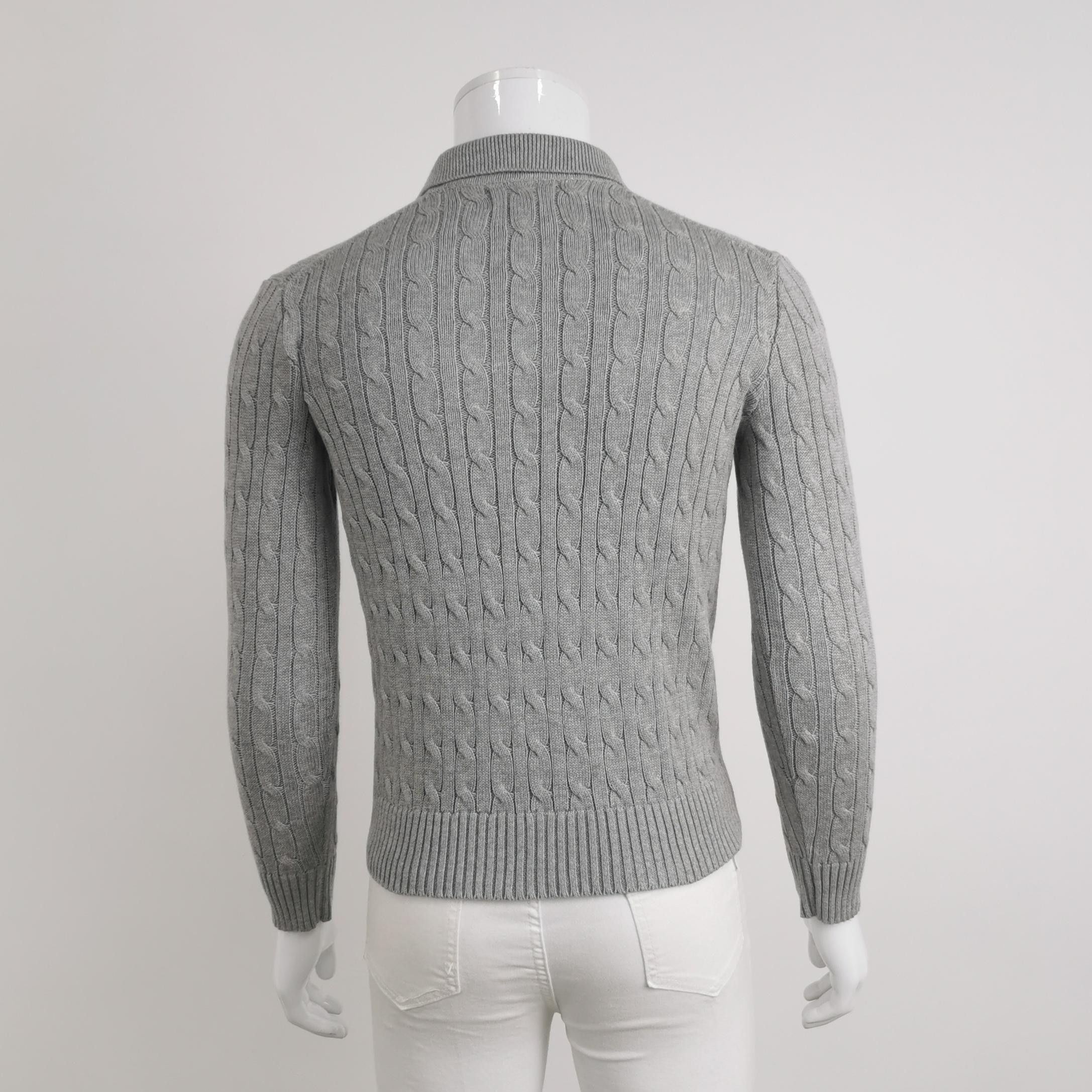 Polo Ralph Lauren Polo Ralph Lauren Cable Knit Polo Sweater L Size US XS / EU 42 / 0 - 3 Thumbnail