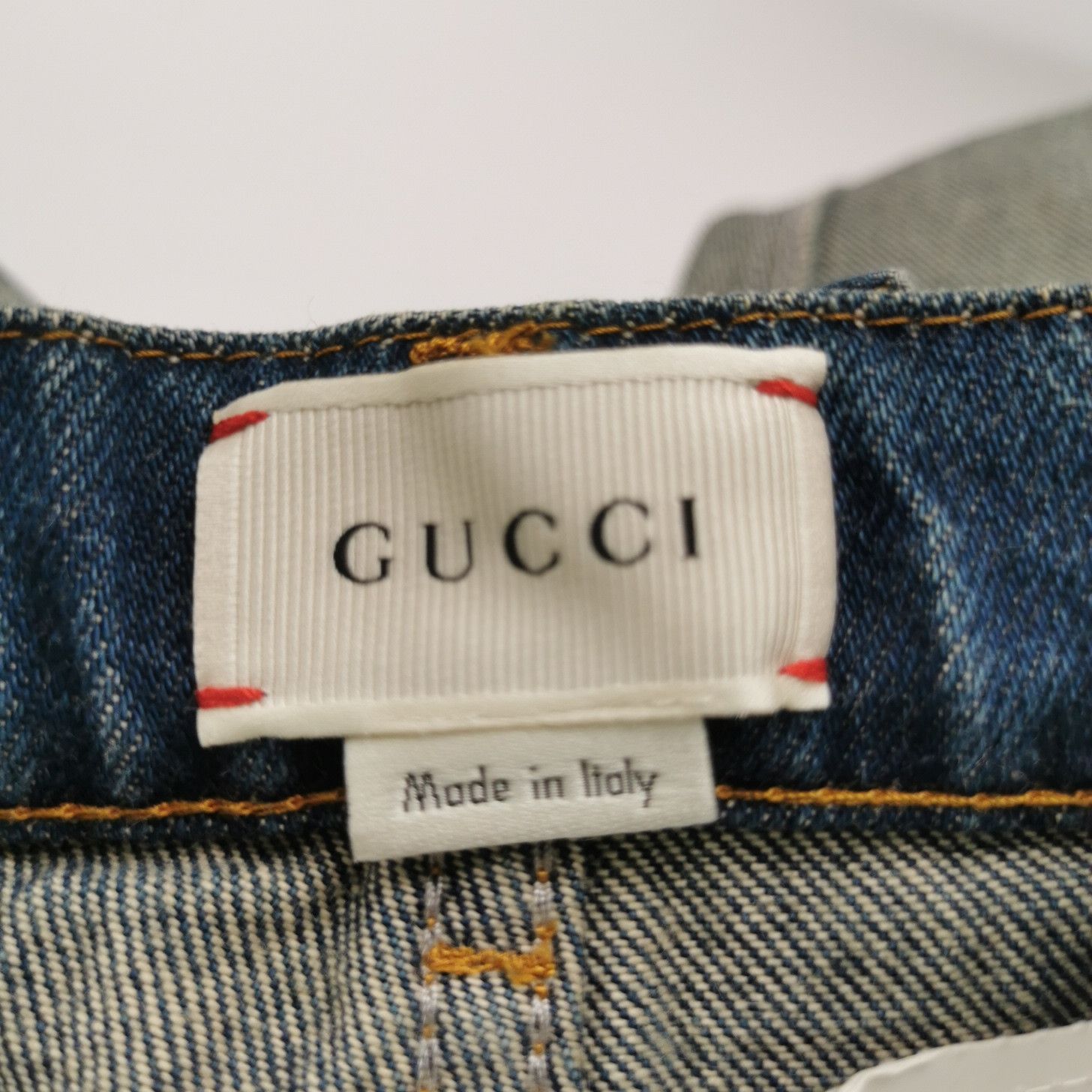 Gucci Gucci Bleached Denim Jeans 5Y Size US 26 / EU 42 - 6 Thumbnail