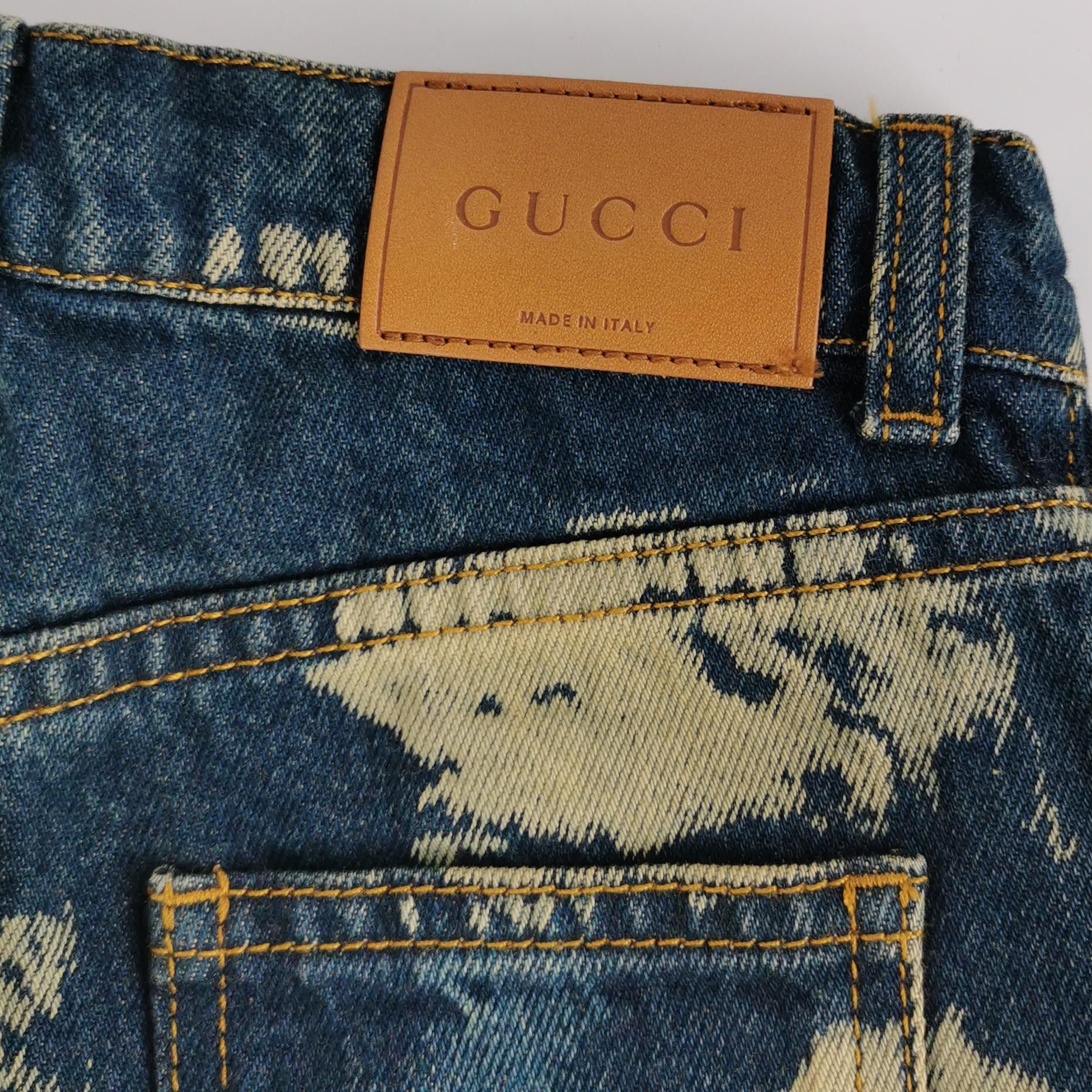 Gucci Gucci Bleached Denim Jeans 5Y Size US 26 / EU 42 - 4 Thumbnail