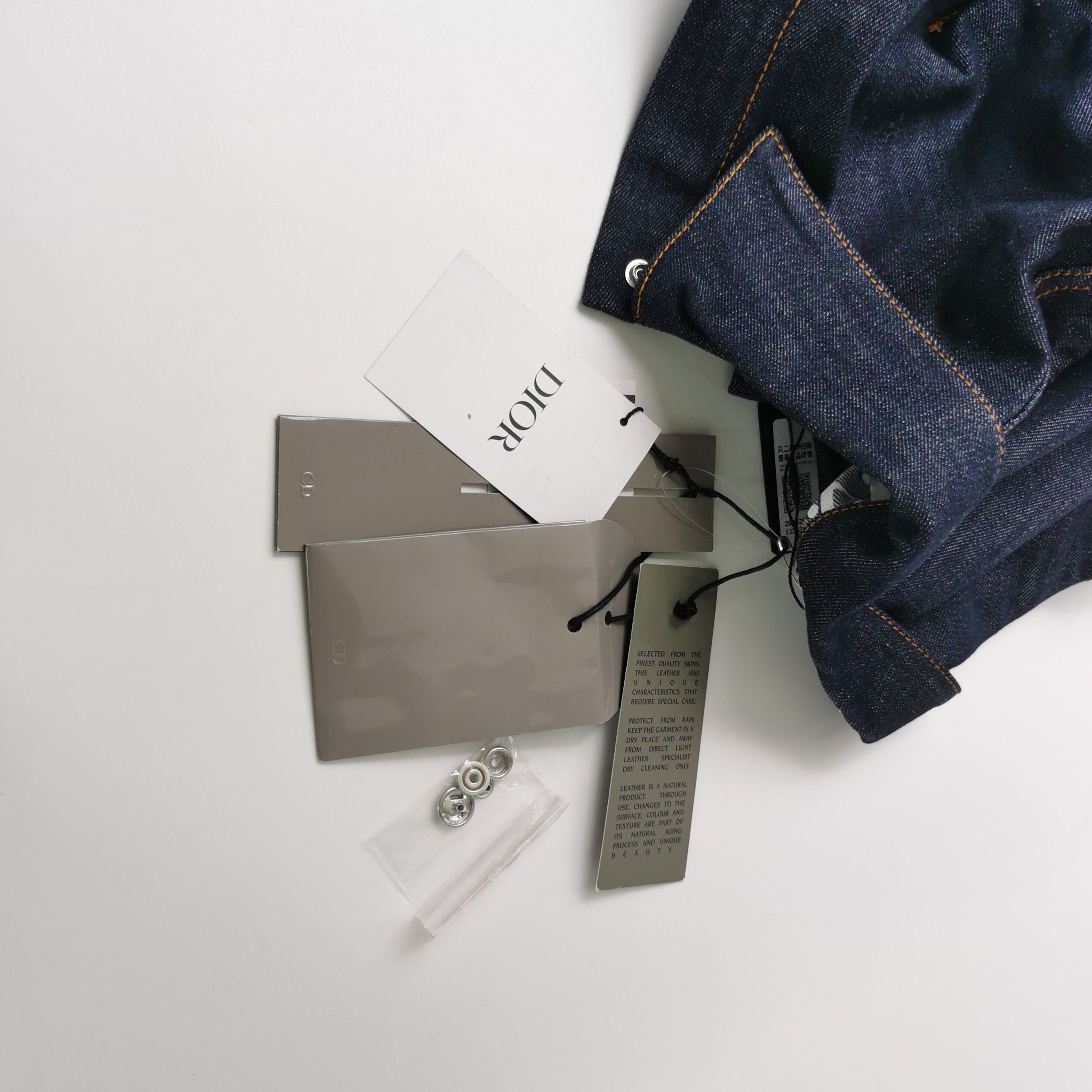 Dior Dior Oblique Lining Denim Jacket 42 Size US XS / EU 42 / 0 - 5 Thumbnail