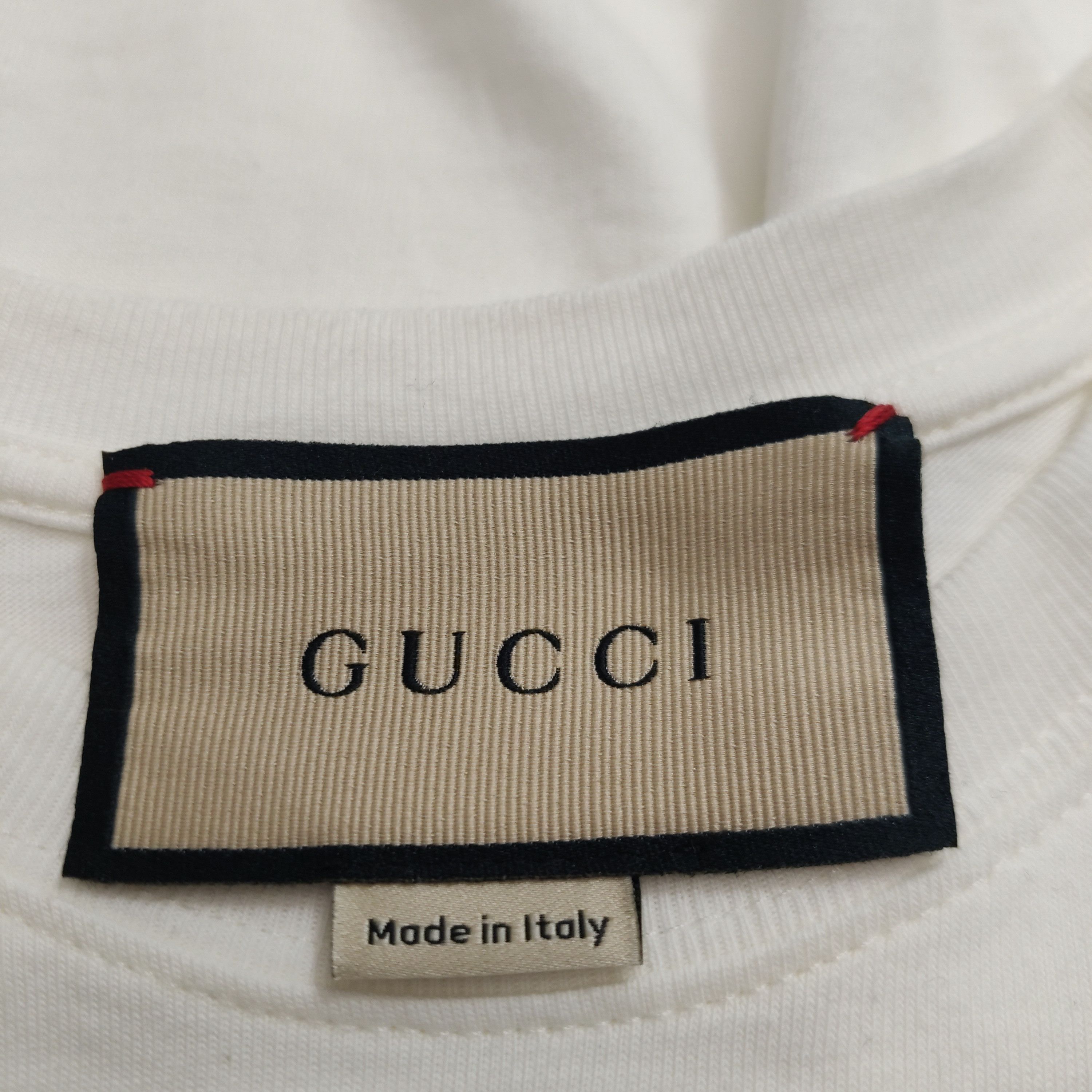 Gucci Gucci Interlocking G Spray Logo T-Shirt XS Size US XS / EU 42 / 0 - 5 Thumbnail