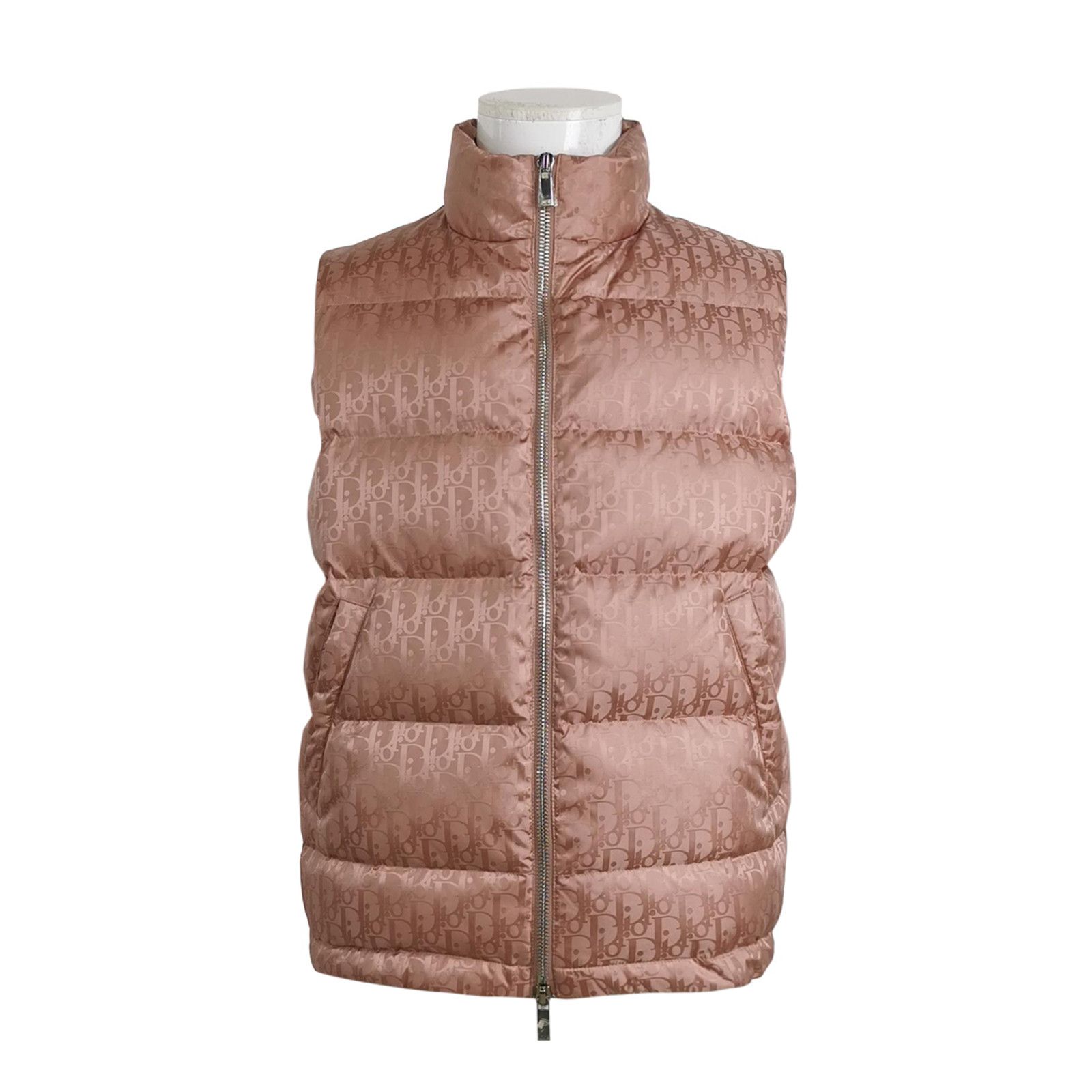 Dior Dior Oblique Zipped Down Vest Size 48 Size US M / EU 48-50 / 2 - 2 Thumbnail