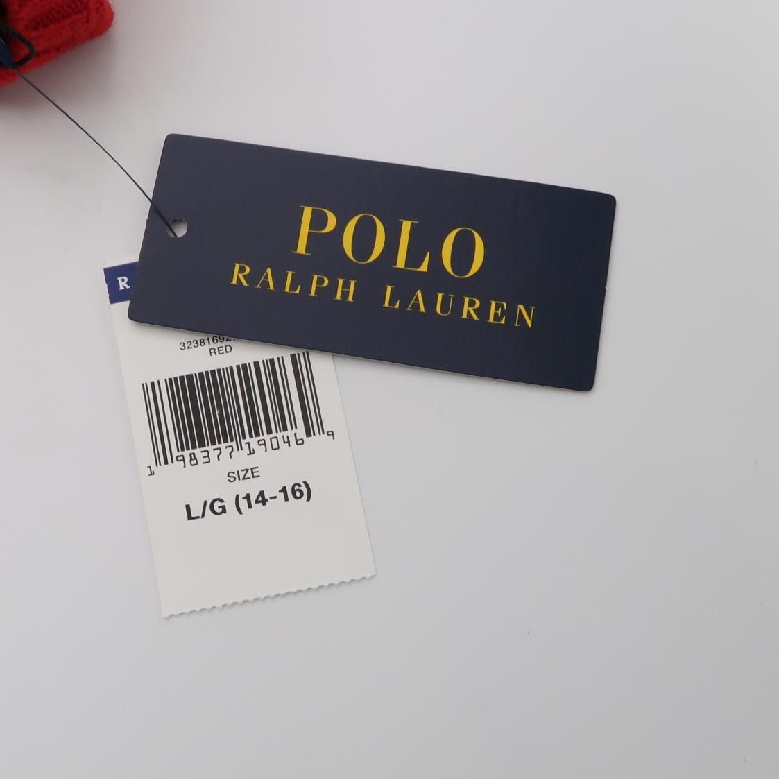 Polo Ralph Lauren Polo Ralph Lauren Red Cable Knit Sweater US XS Size US XS / EU 42 / 0 - 5 Thumbnail