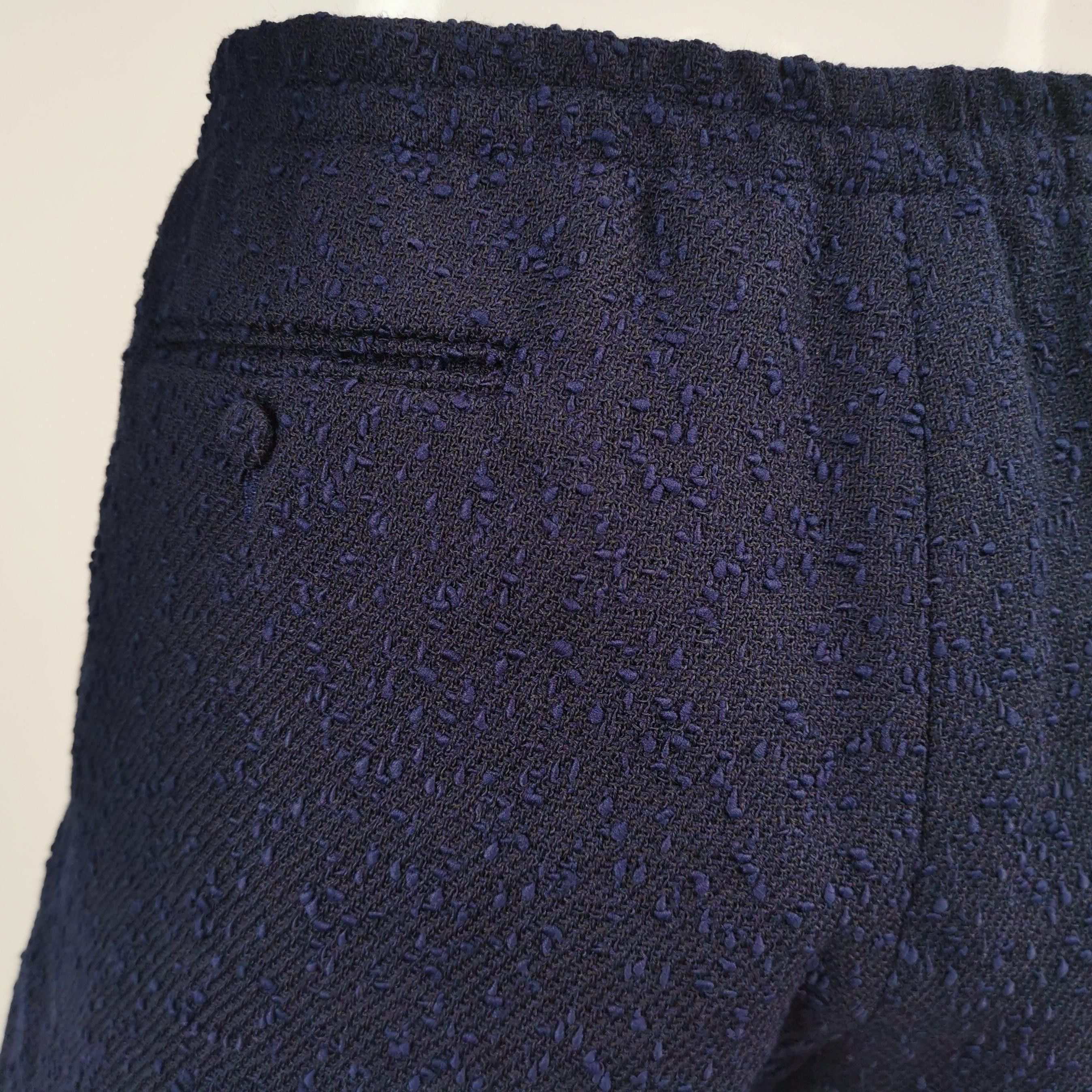 Dior Dior Textured Wool Blend Shorts XL Size US 36 / EU 52 - 4 Thumbnail