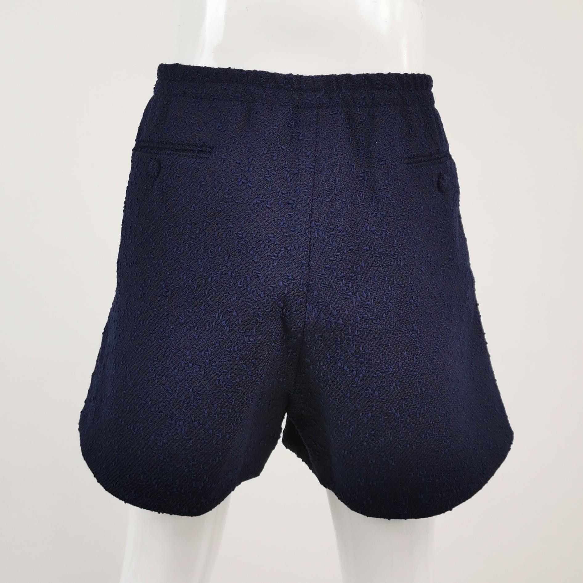 Dior Dior Textured Wool Blend Shorts XL Size US 36 / EU 52 - 3 Thumbnail