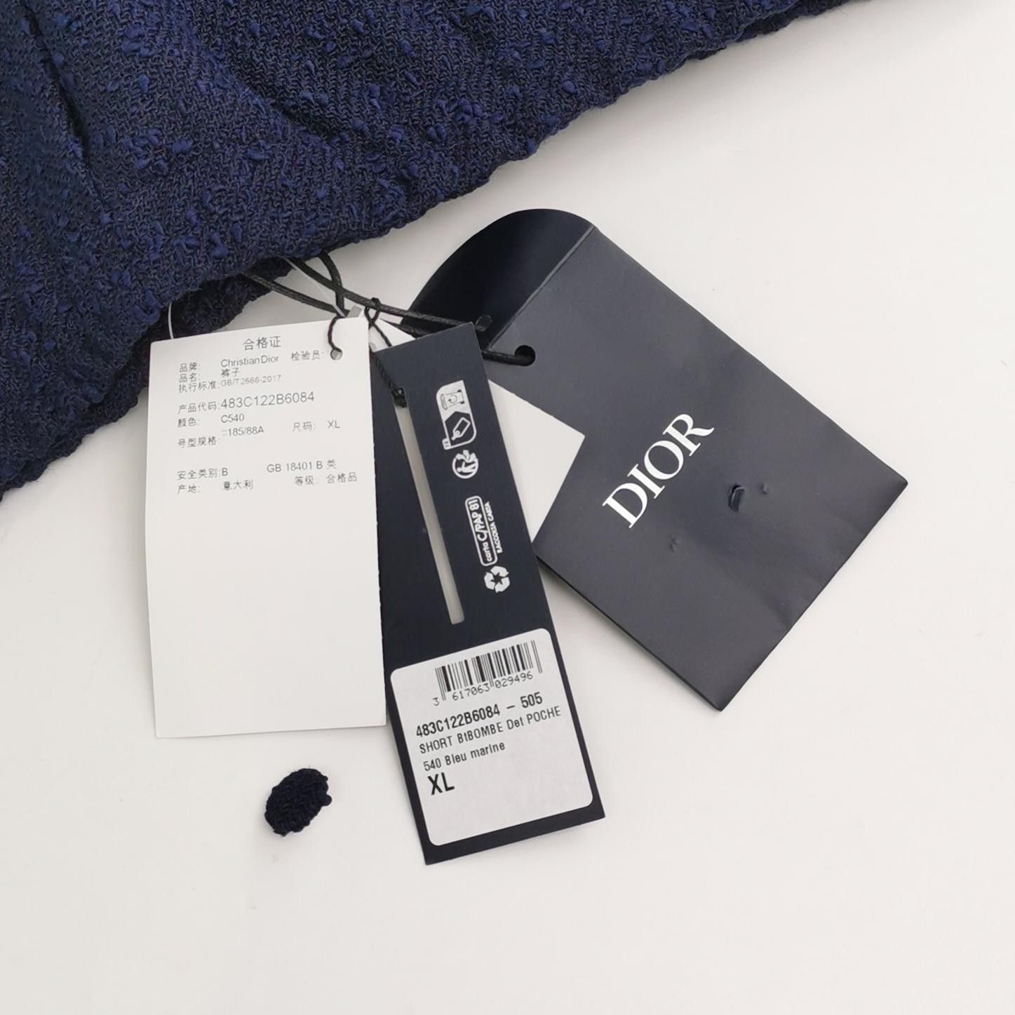 Dior Dior Textured Wool Blend Shorts XL Size US 36 / EU 52 - 5 Thumbnail
