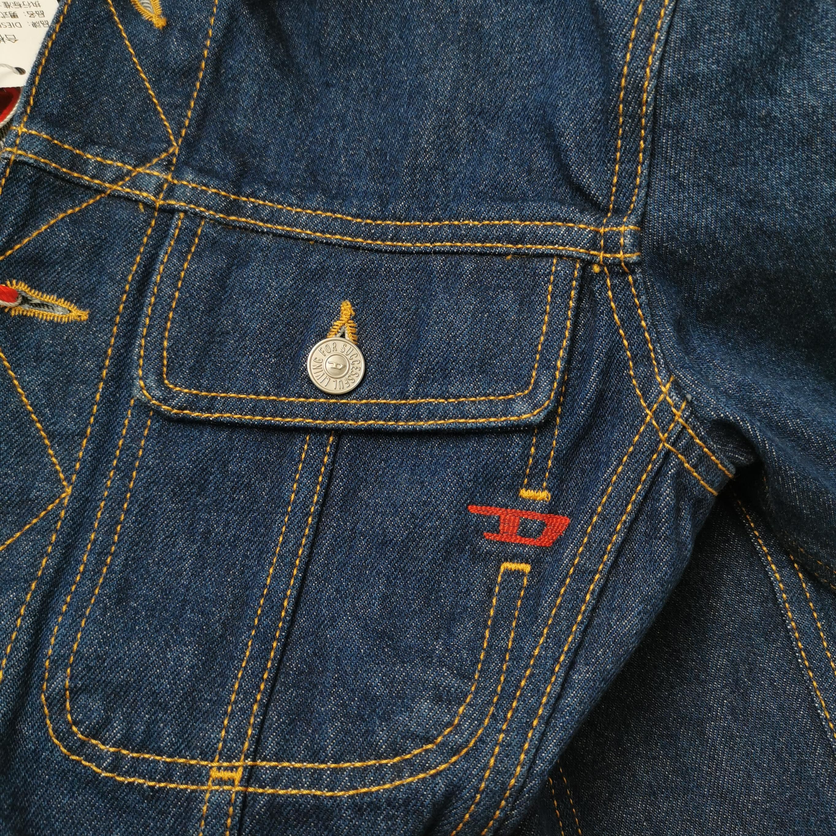 Diesel Diesel D-Milo Indigo Denim Jacket Size S Size US S / EU 44-46 / 1 - 4 Thumbnail