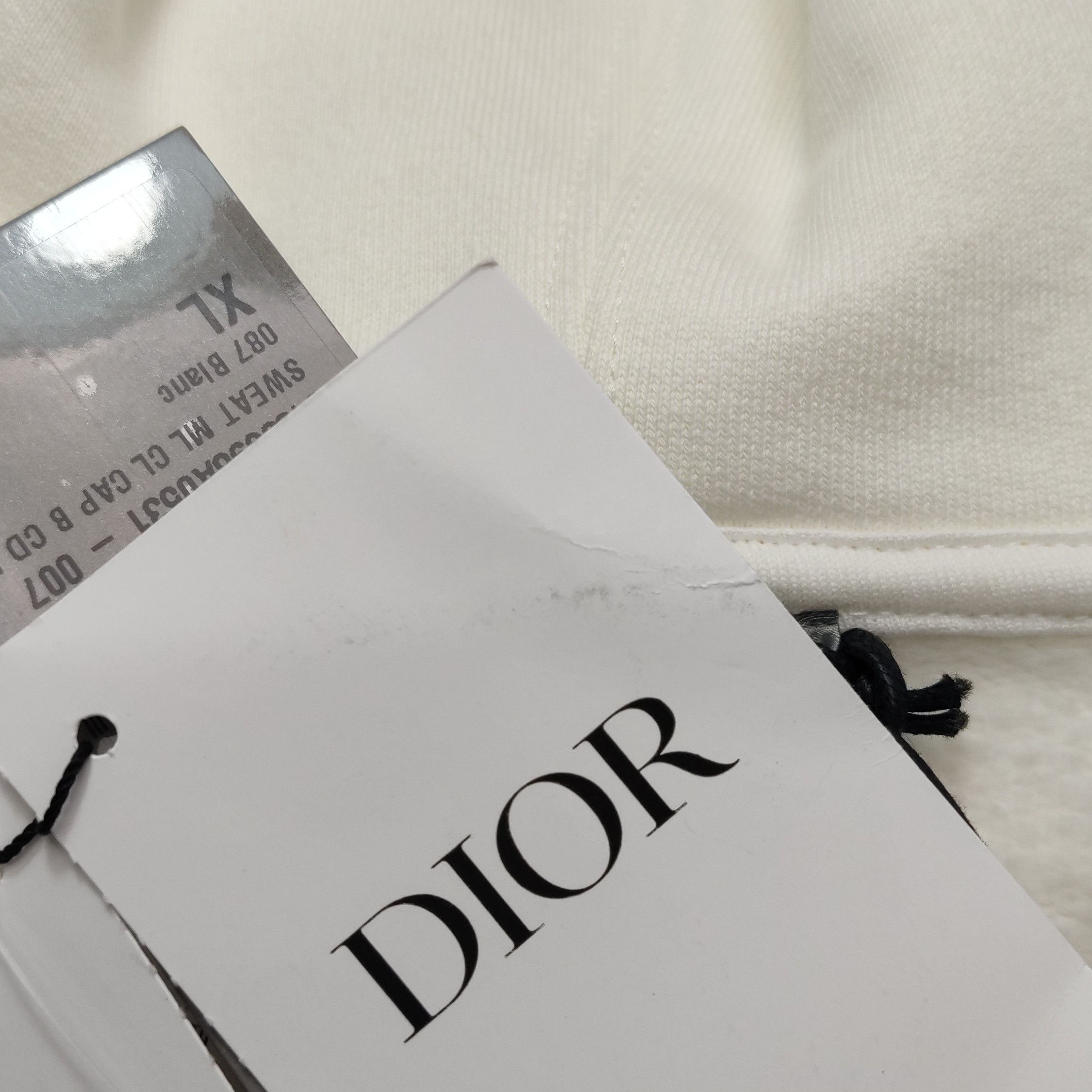 Dior Dior CD Embroidered Logo Hoodie XL Size US XL / EU 56 / 4 - 12 Thumbnail