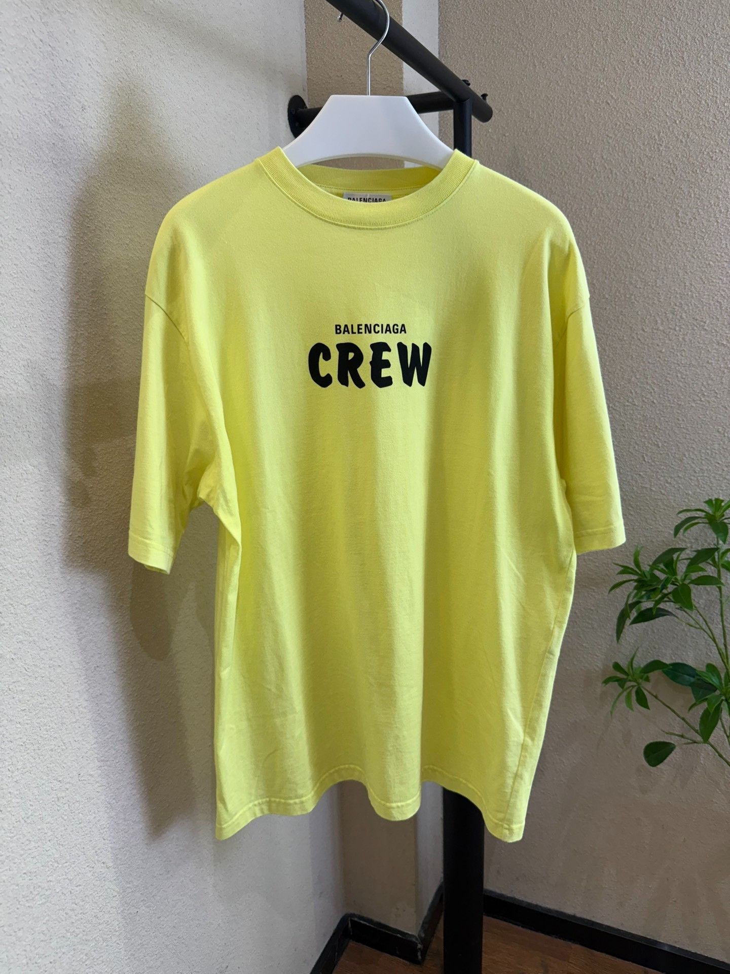 Balenciaga Balenciaga Crew Graphic Logo T-Shirt S Size US S / EU 44-46 / 1 - 2 Thumbnail