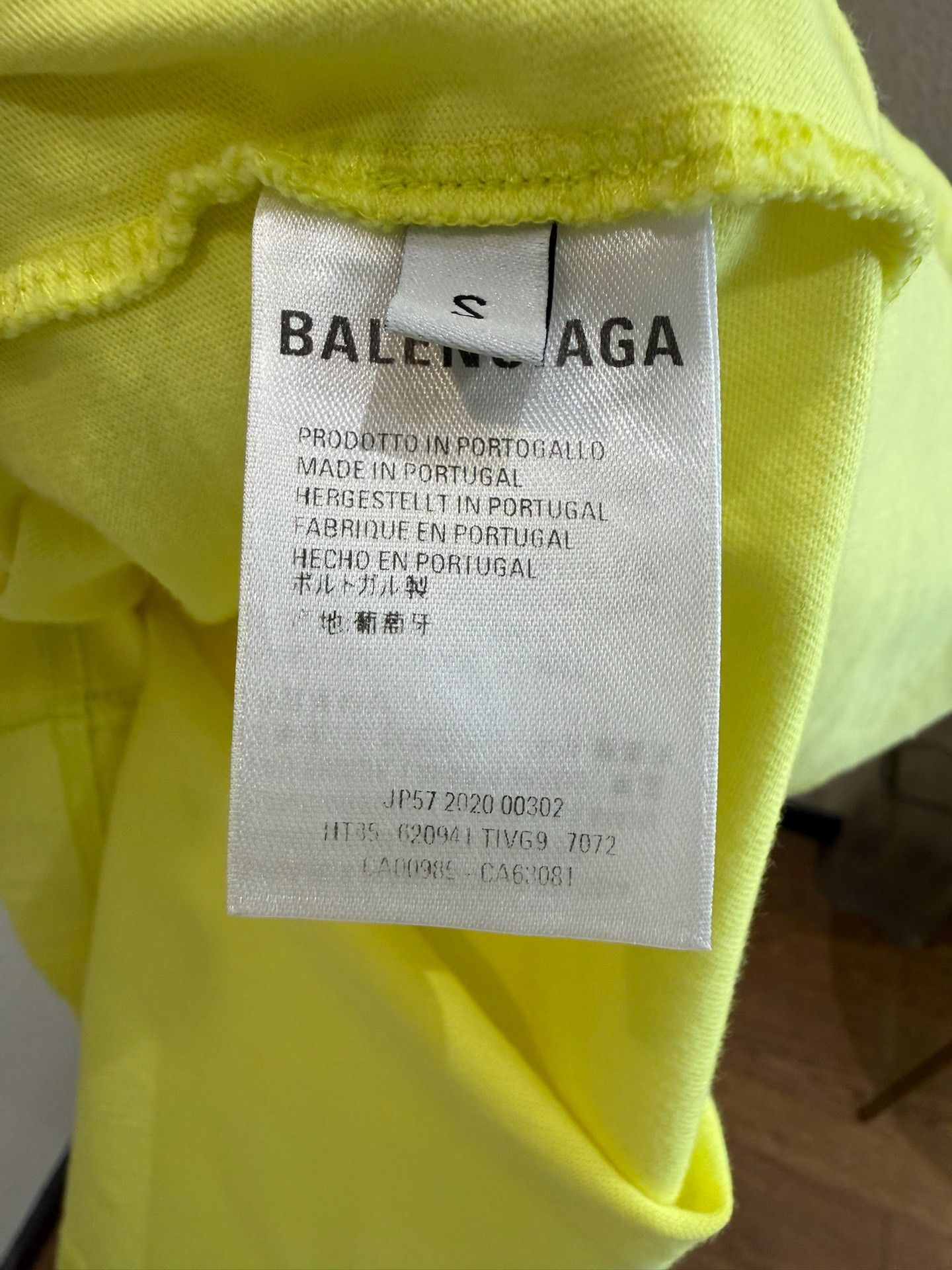 Balenciaga Balenciaga Crew Graphic Logo T-Shirt S Size US S / EU 44-46 / 1 - 6 Thumbnail