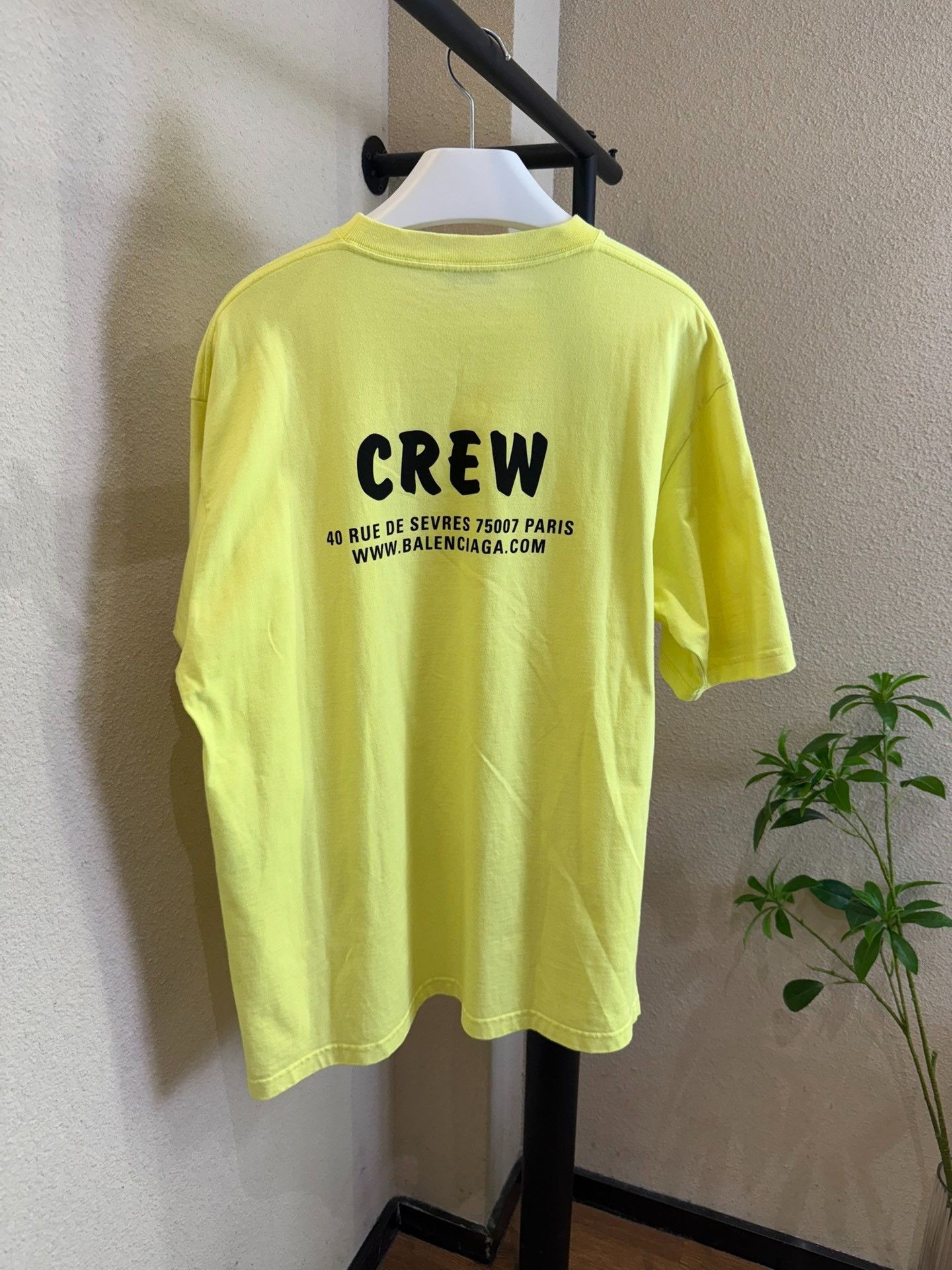 Balenciaga Balenciaga Crew Graphic Logo T-Shirt S Size US S / EU 44-46 / 1 - 3 Thumbnail