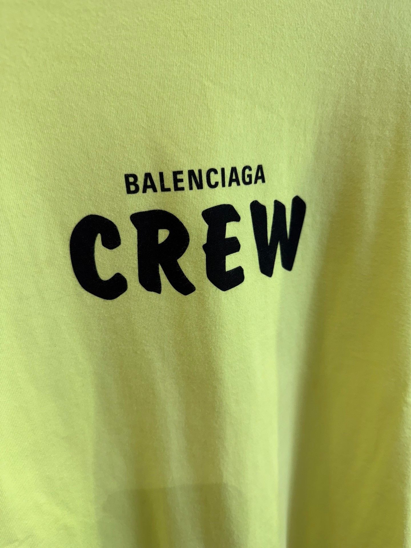 Balenciaga Balenciaga Crew Graphic Logo T-Shirt S Size US S / EU 44-46 / 1 - 4 Thumbnail