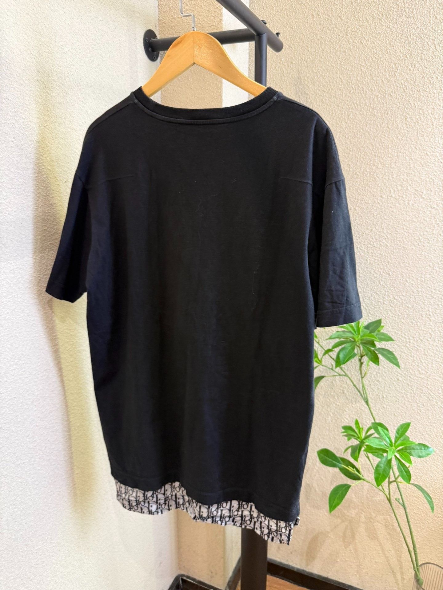 Dior Dior Oblique Hem Cotton T-Shirt XS Size US XS / EU 42 / 0 - 3 Thumbnail
