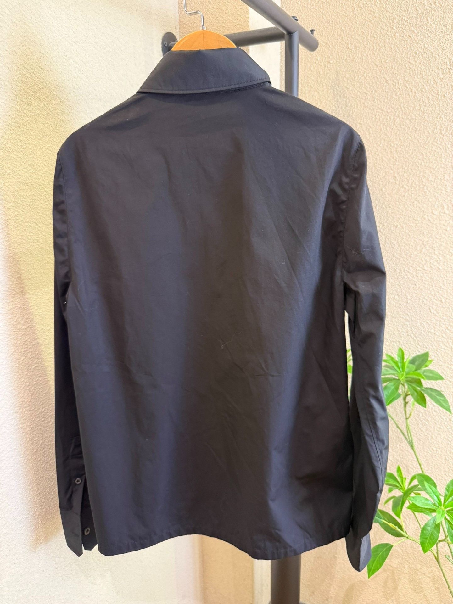 Prada Prada Re-Nylon Triangle Logo Button Up Shirt 36 Size XS / US 0-2 / IT 36-38 - 3 Thumbnail