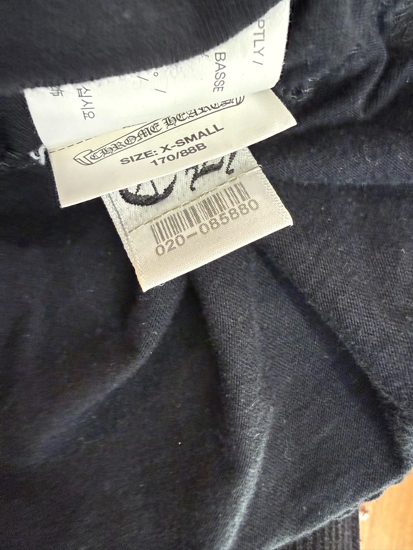 Chrome Hearts Chrome Hearts Pocket Logo Long Sleeve T-Shirt XS Size US XS / EU 42 / 0 - 7 Thumbnail