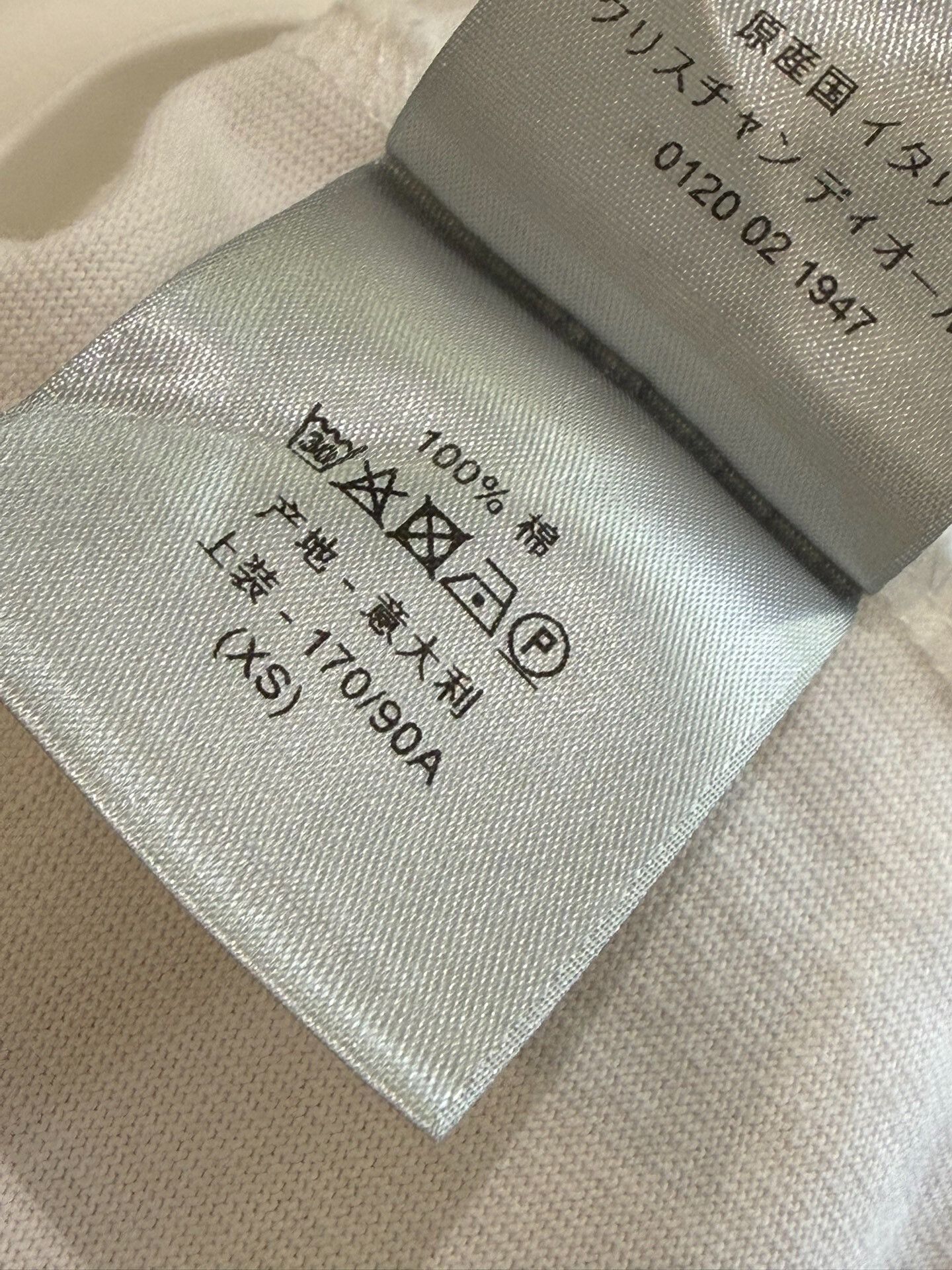Dior Dior CD Embroidery T-Shirt XS Size US XS / EU 42 / 0 - 8 Thumbnail