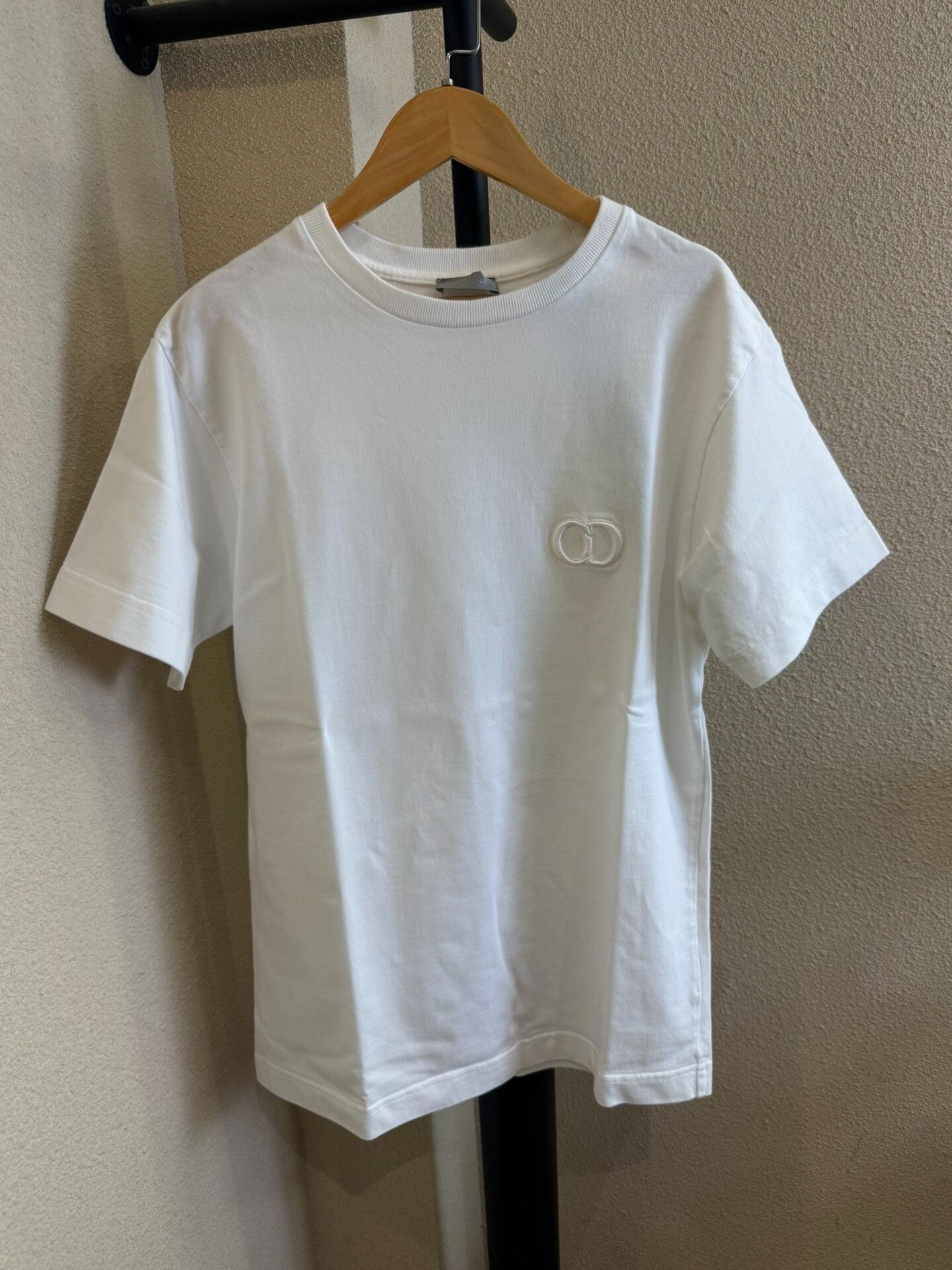 Dior Dior CD Embroidery T-Shirt XS Size US XS / EU 42 / 0 - 2 Thumbnail