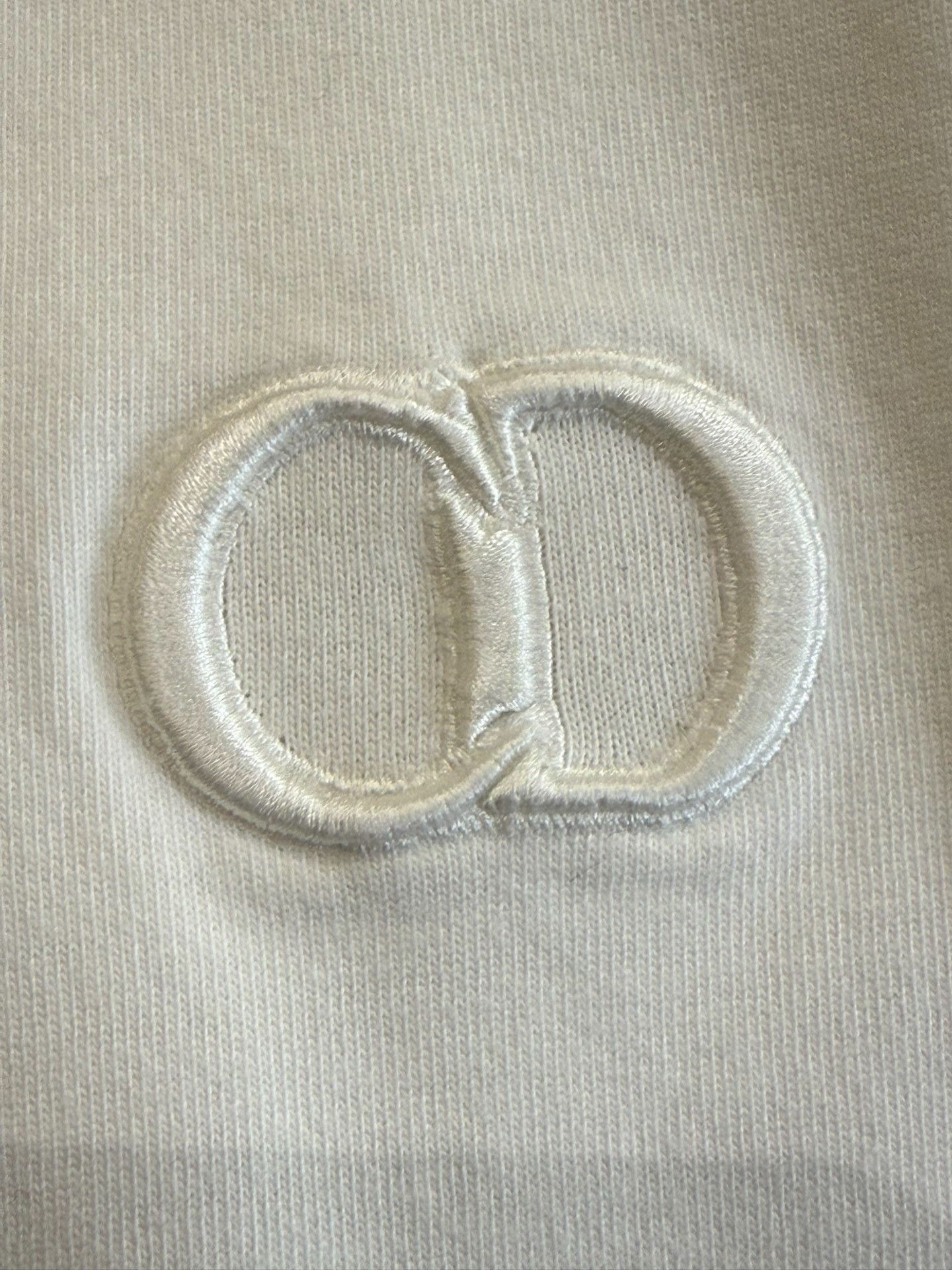 Dior Dior CD Embroidery T-Shirt XS Size US XS / EU 42 / 0 - 4 Thumbnail