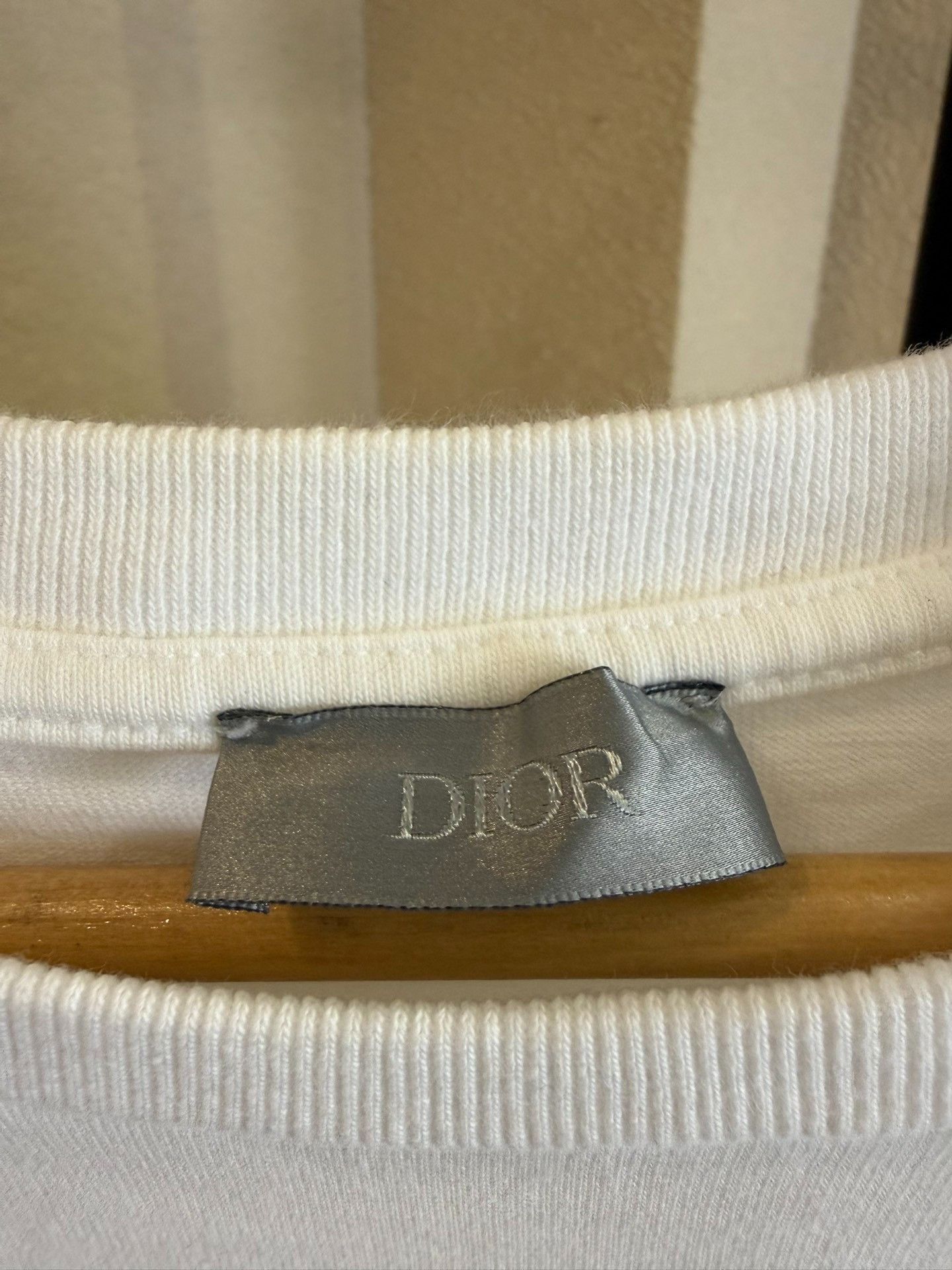 Dior Dior CD Embroidery T-Shirt XS Size US XS / EU 42 / 0 - 5 Thumbnail
