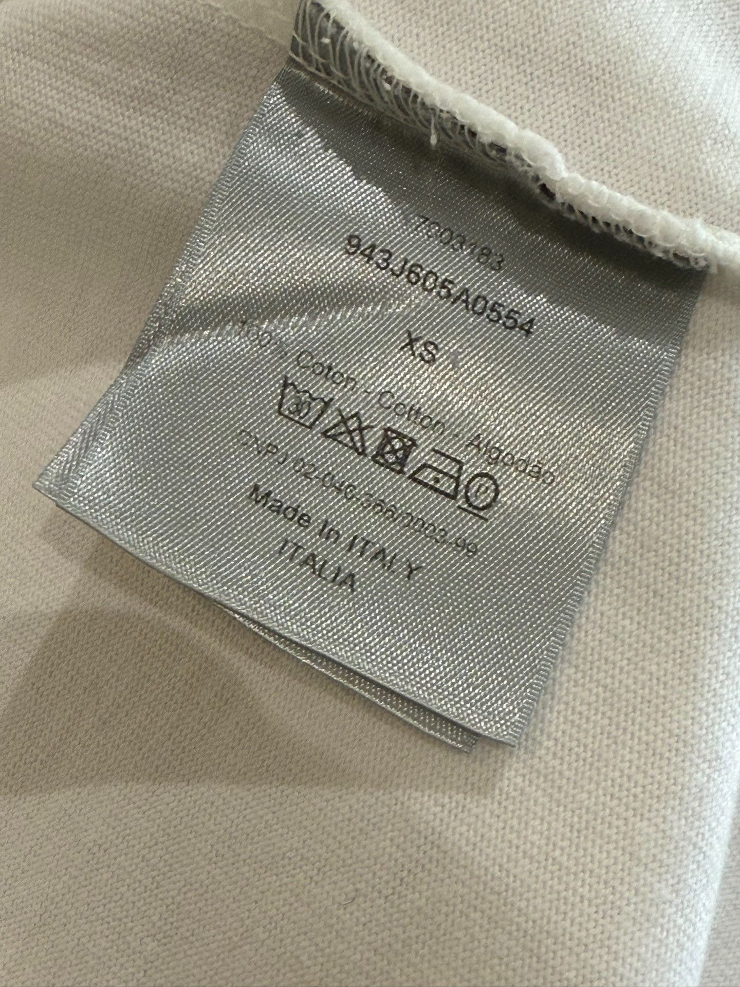 Dior Dior CD Embroidery T-Shirt XS Size US XS / EU 42 / 0 - 6 Thumbnail