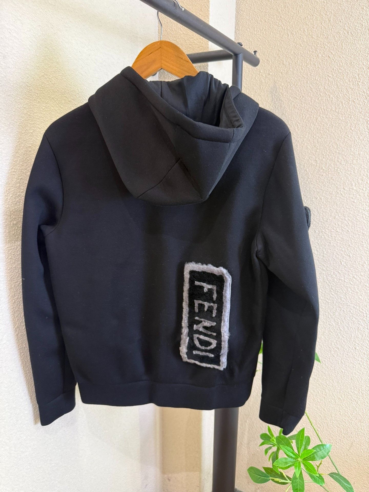 Fendi Fendi Passion Logo Embroidered Zip Hoodie Size 44 Size US S / EU 44-46 / 1 - 3 Thumbnail