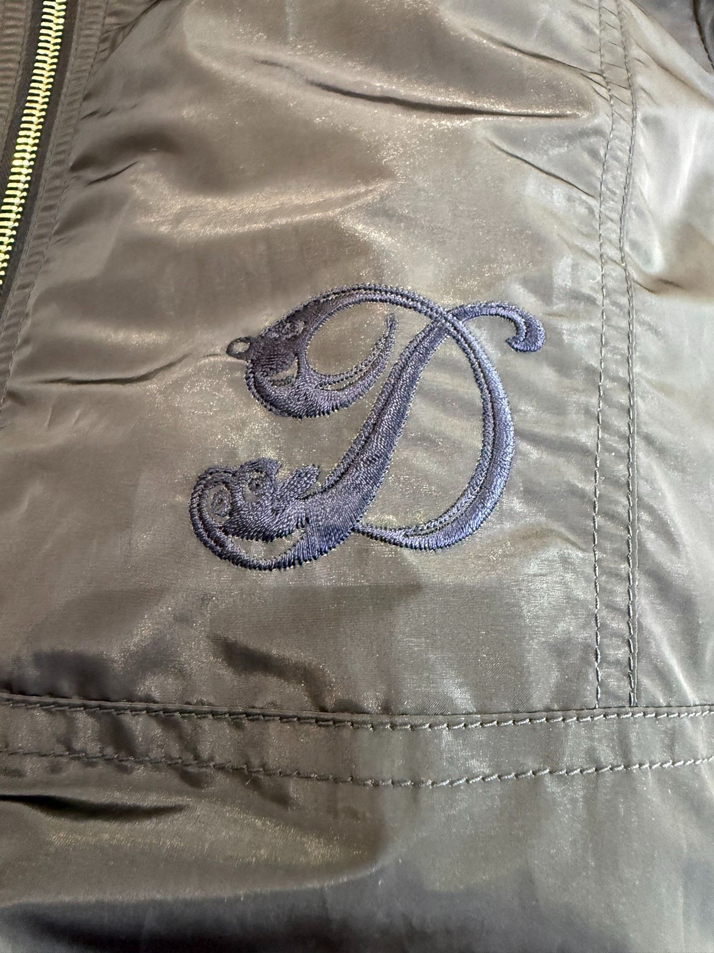 Dior Dior Embroidered Logo Hooded Jacket 44 Size US S / EU 44-46 / 1 - 7 Thumbnail