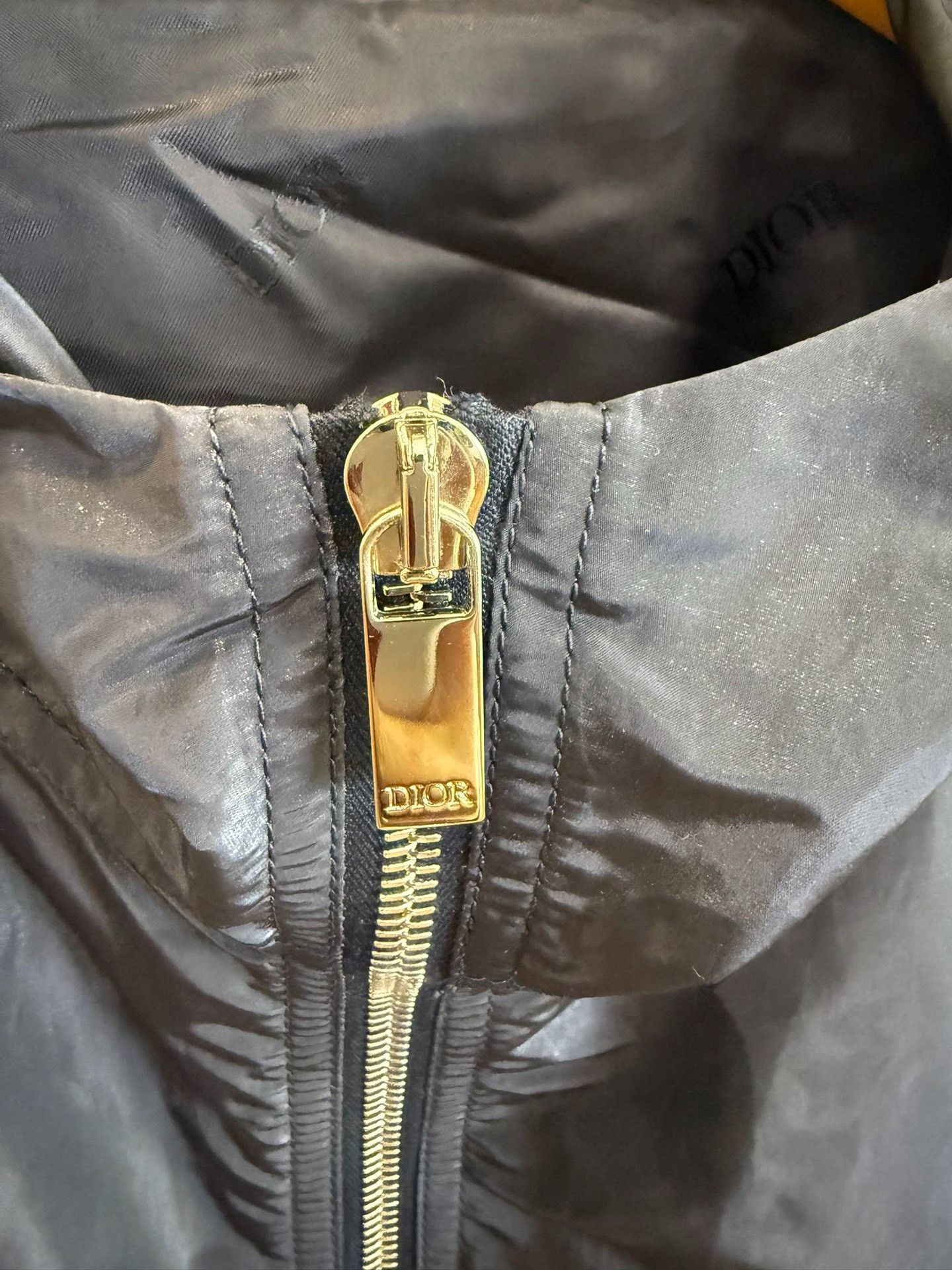 Dior Dior Embroidered Logo Hooded Jacket 44 Size US S / EU 44-46 / 1 - 6 Thumbnail