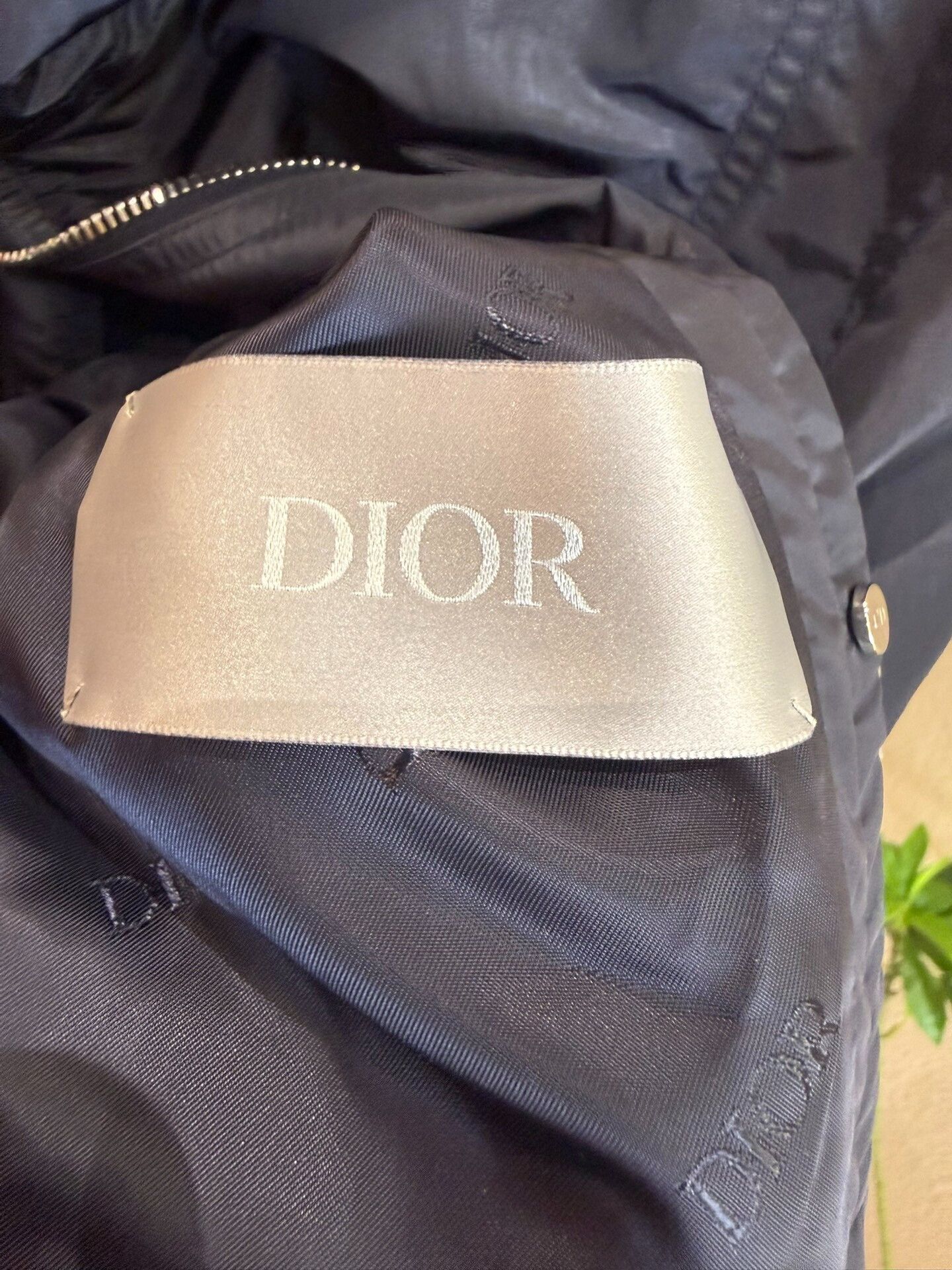 Dior Dior Embroidered Logo Hooded Jacket 44 Size US S / EU 44-46 / 1 - 8 Thumbnail