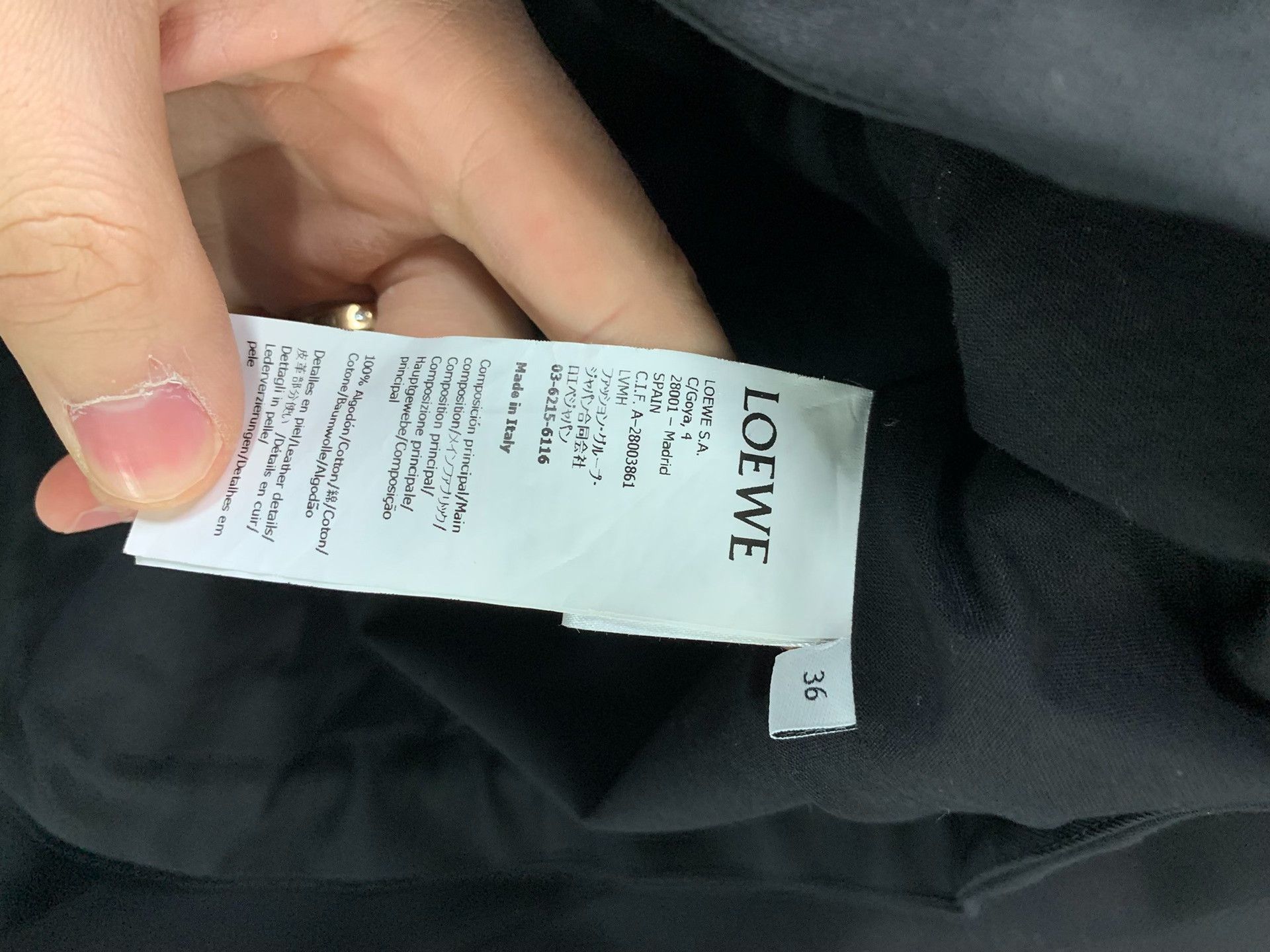 Loewe Loewe Multi-Pocket Drawstring Zip Jacket FR 36 Size XS / US 0-2 / IT 36-38 - 5 Thumbnail