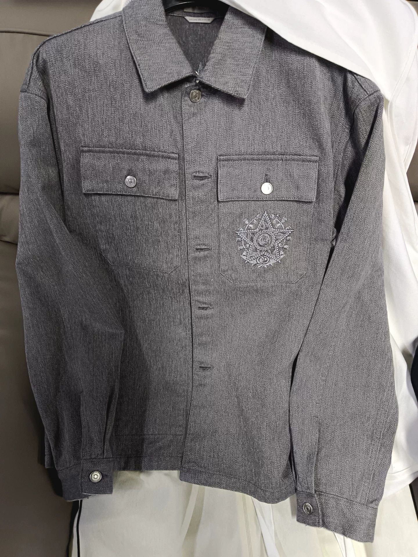 Dior Dior Embroidered Star Pocket Jacket Size L Size US L / EU 52-54 / 3 - 2 Thumbnail